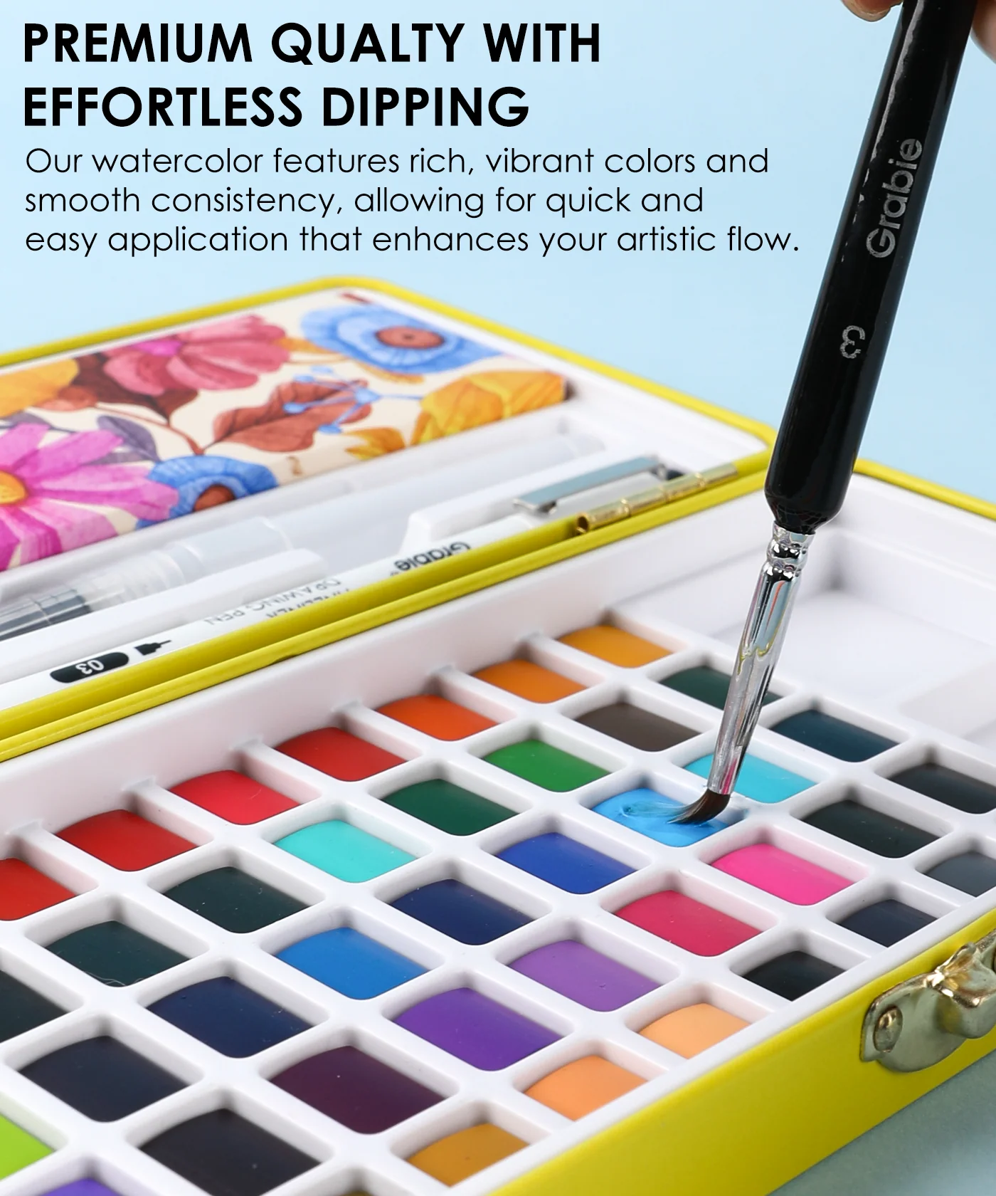 All-In-One Premium Watercolor Set of 50 - Image 6