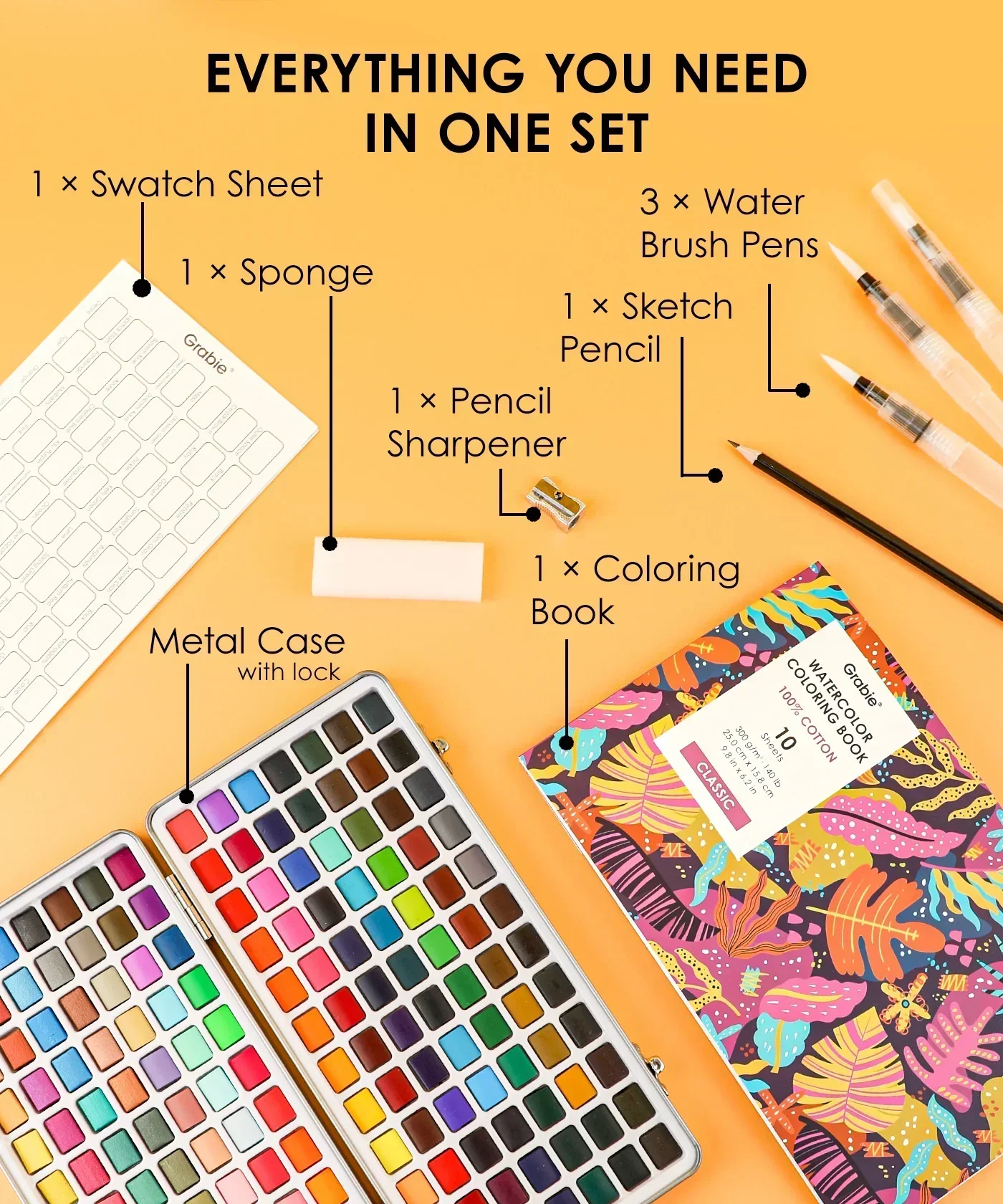 All-In-One Premium Watercolor Set - Image 23