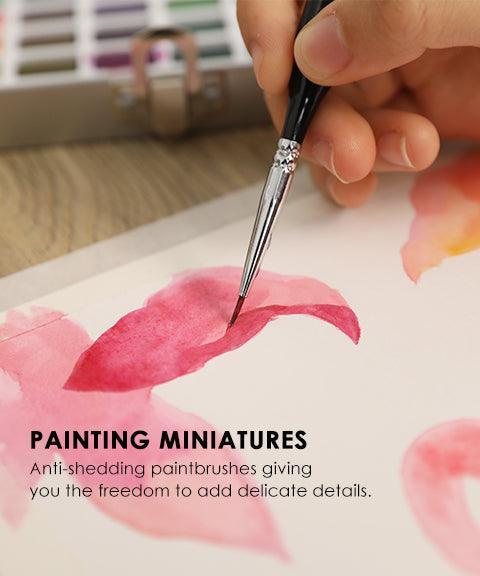 15 Pcs Miniature Detail Brush Set - Image 10