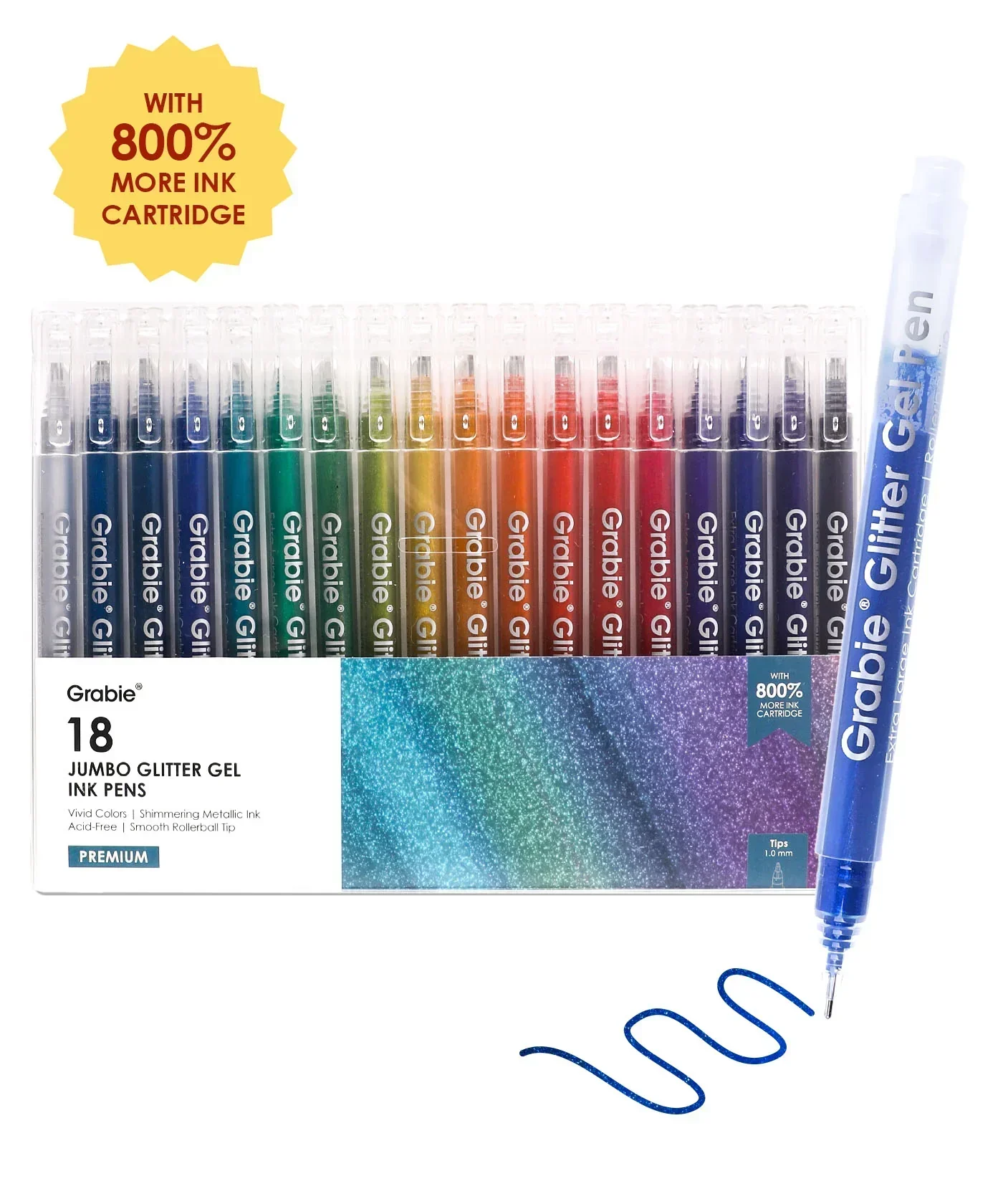 Glitter Gel Ink Pen Set - Image 10