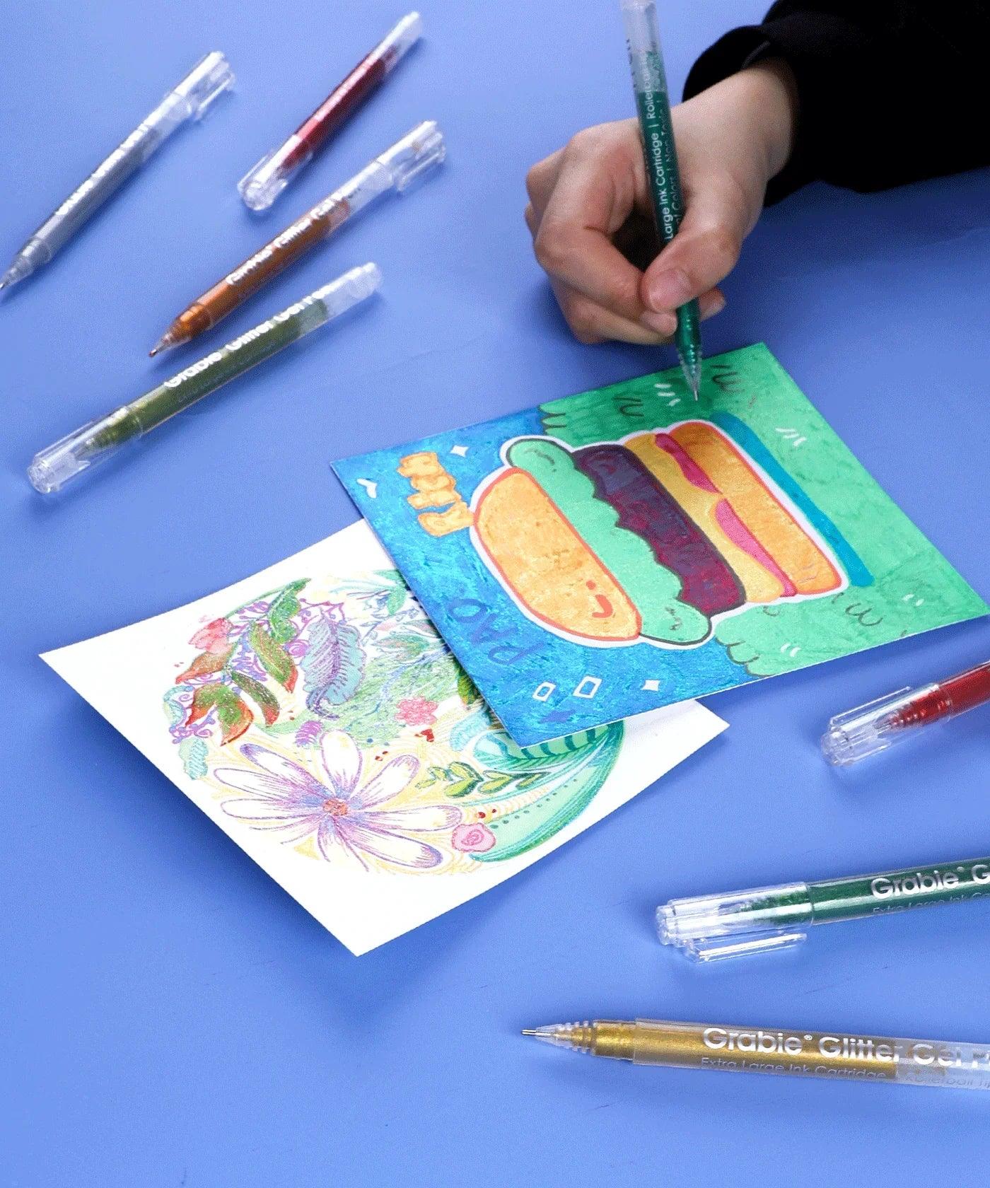 Glitter Gel Ink Pen Set - Image 14