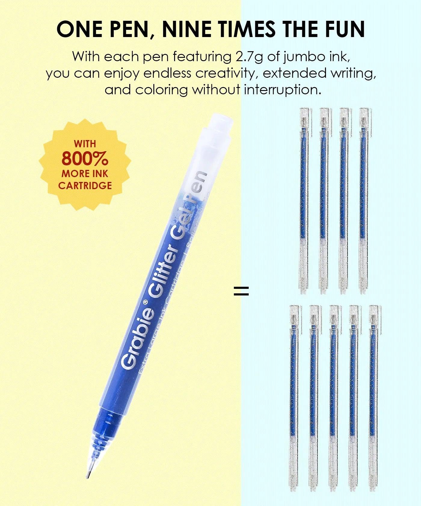 Glitter Gel Ink Pen Set - Image 16