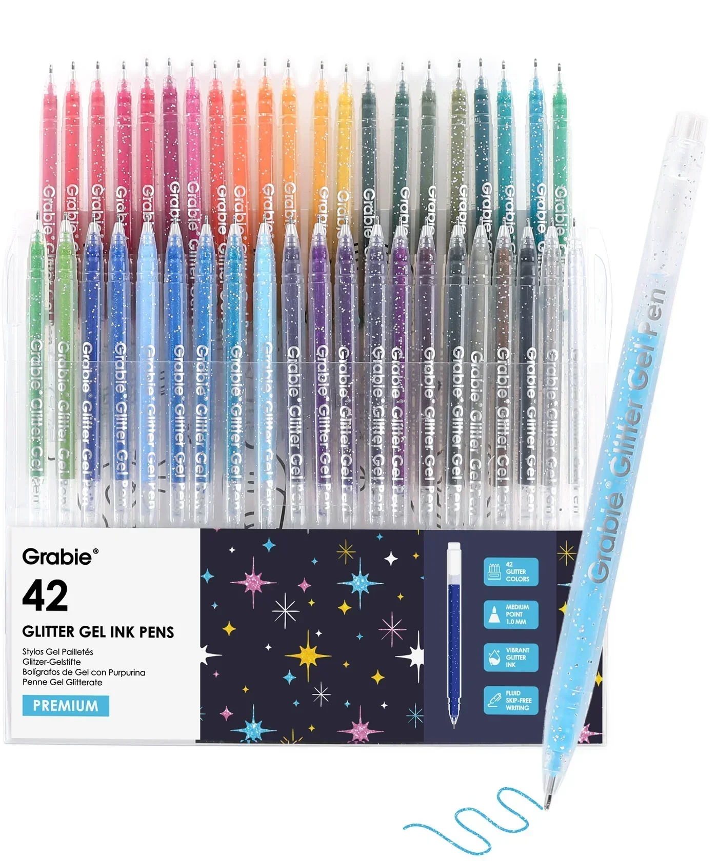 Glitter Gel Ink Pen Set - Image 18