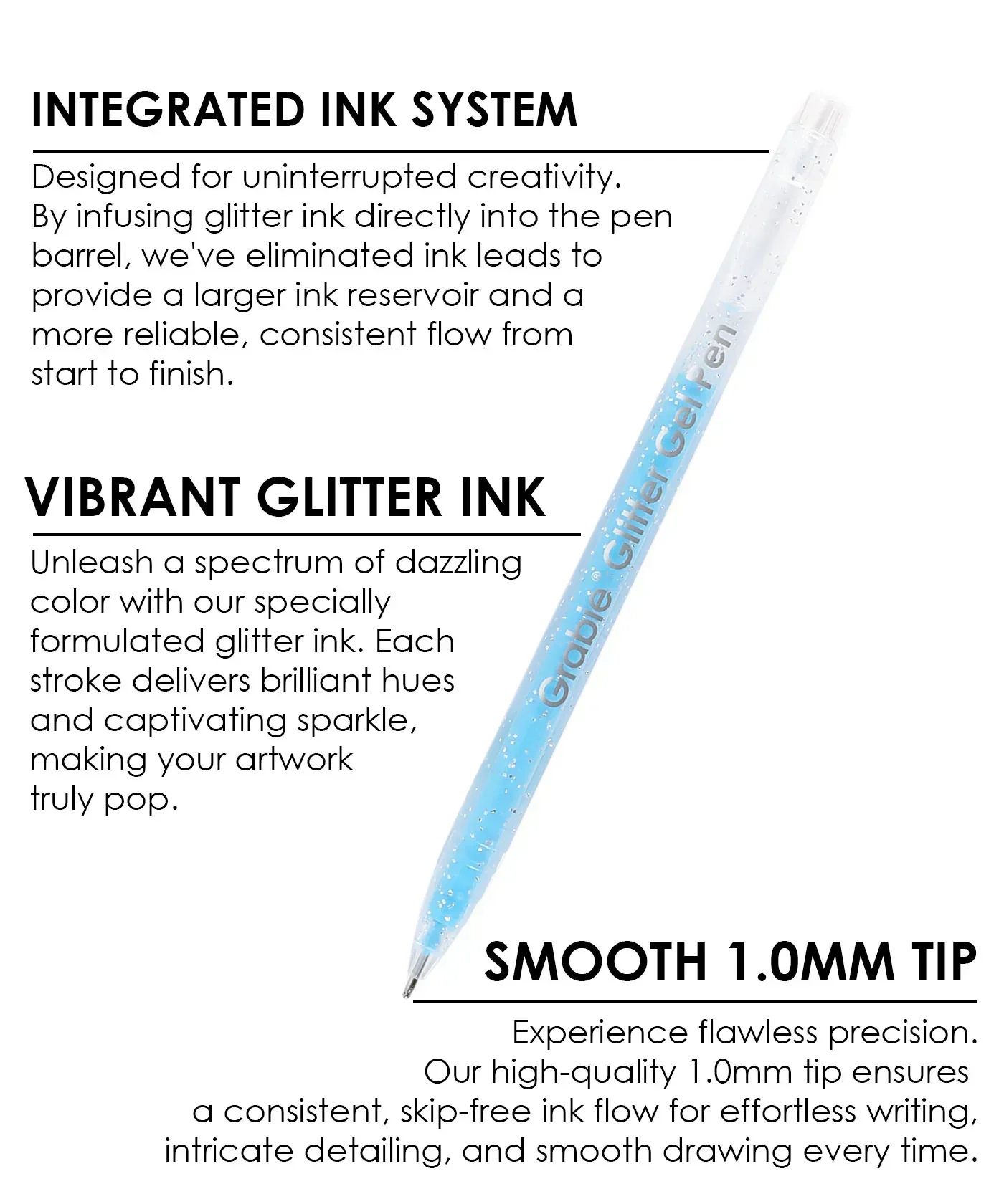 Glitter Gel Ink Pen Set - Image 19