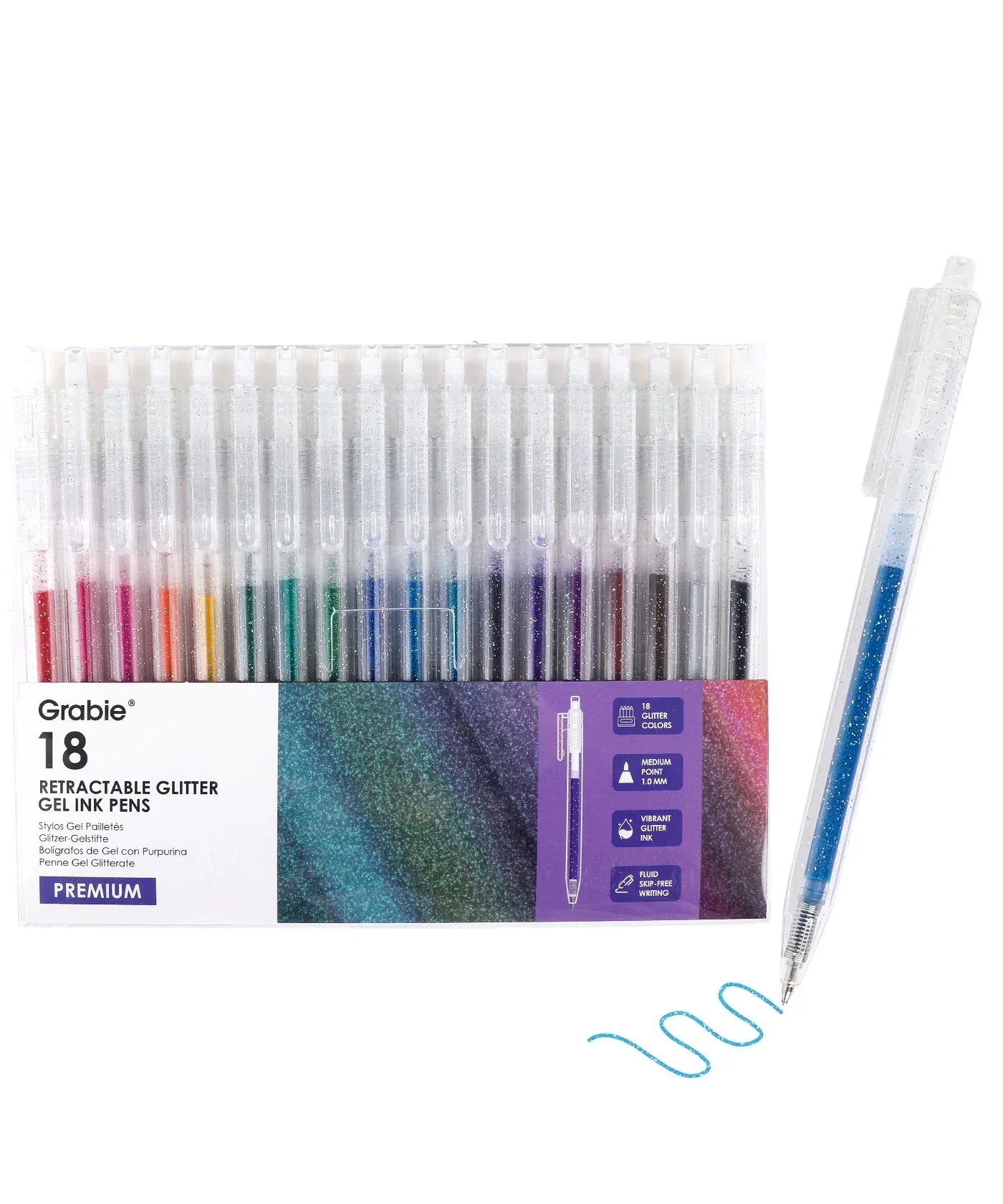 Glitter Gel Ink Pen Set - Image 24