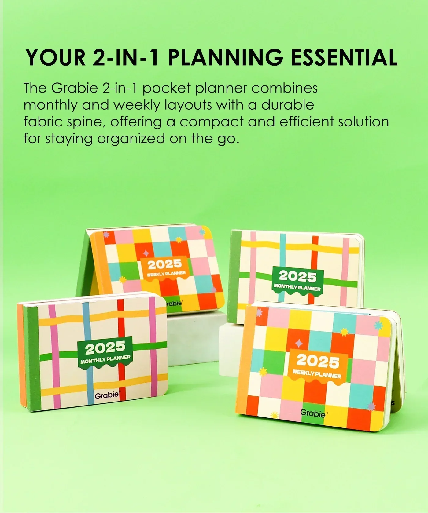 2-IN-1 2025 Monthly & Weekly Planner - Image 4