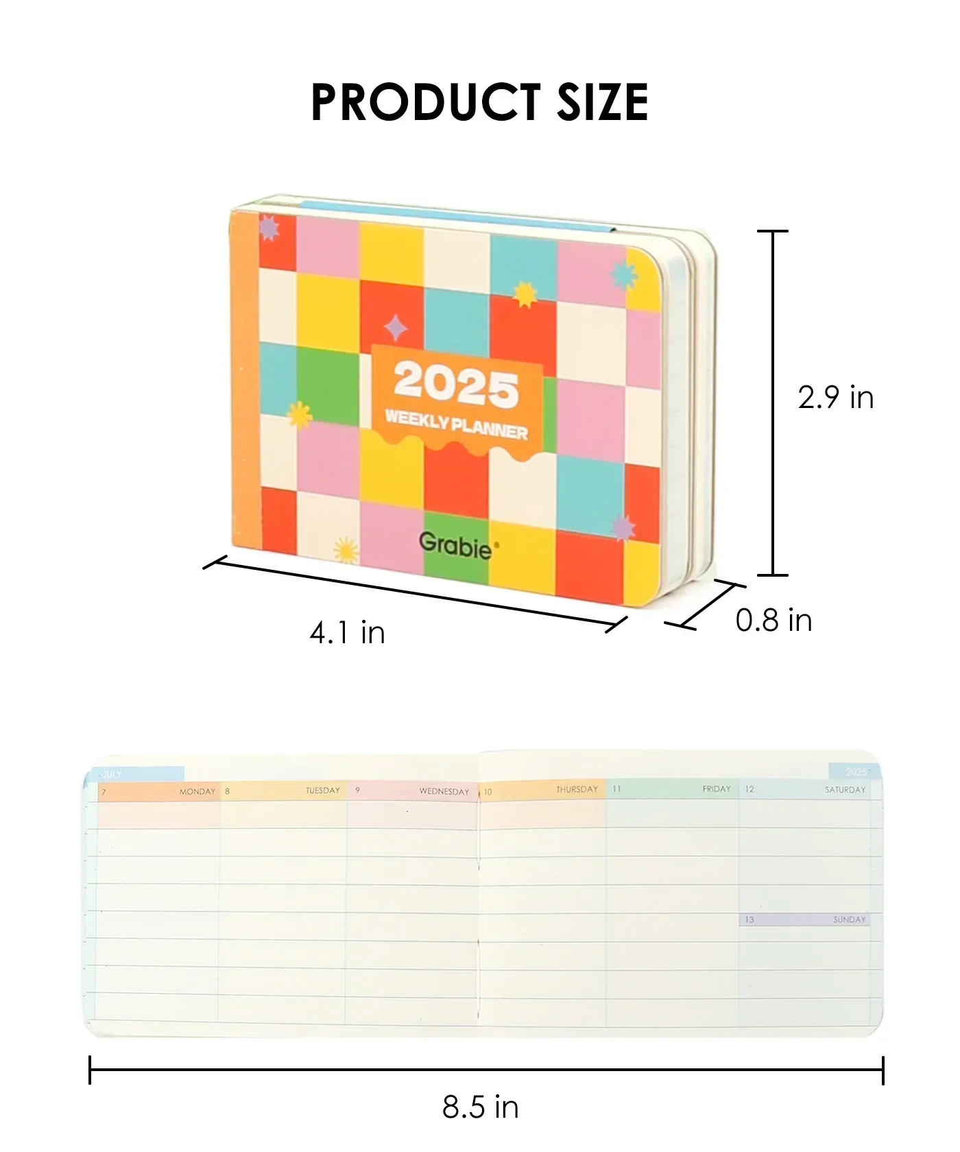 2-IN-1 2025 Monthly & Weekly Planner - Image 9