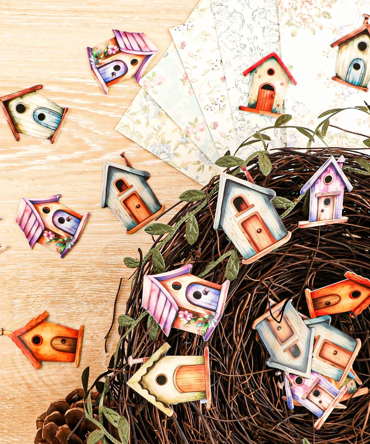 20 Pcs Grabie Exclusive Fairybird House Sticker Set - Image 5