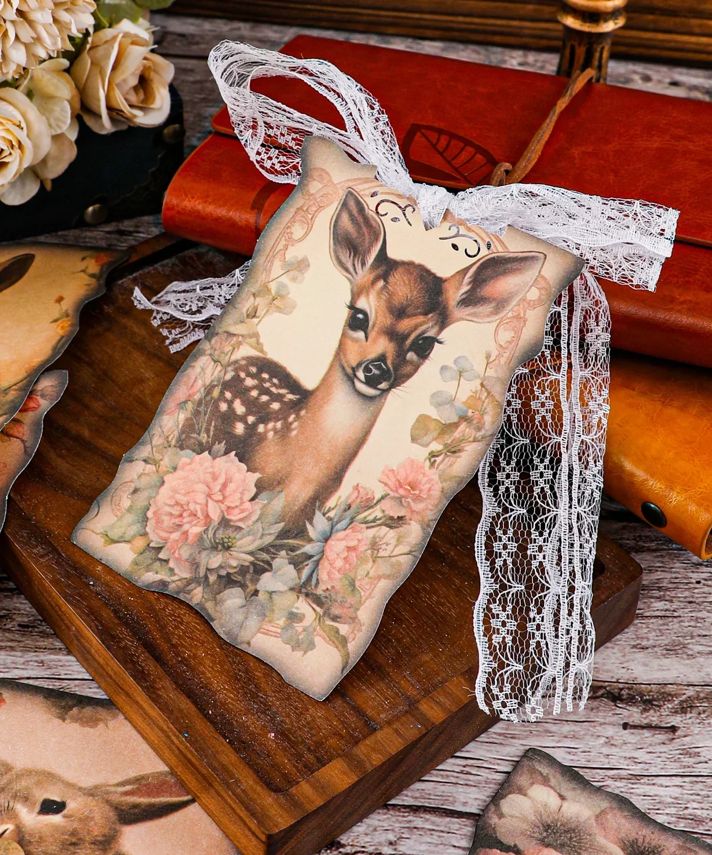 20 Sheets Grabie Exclusive Silent Woodland Paper Set - Image 7