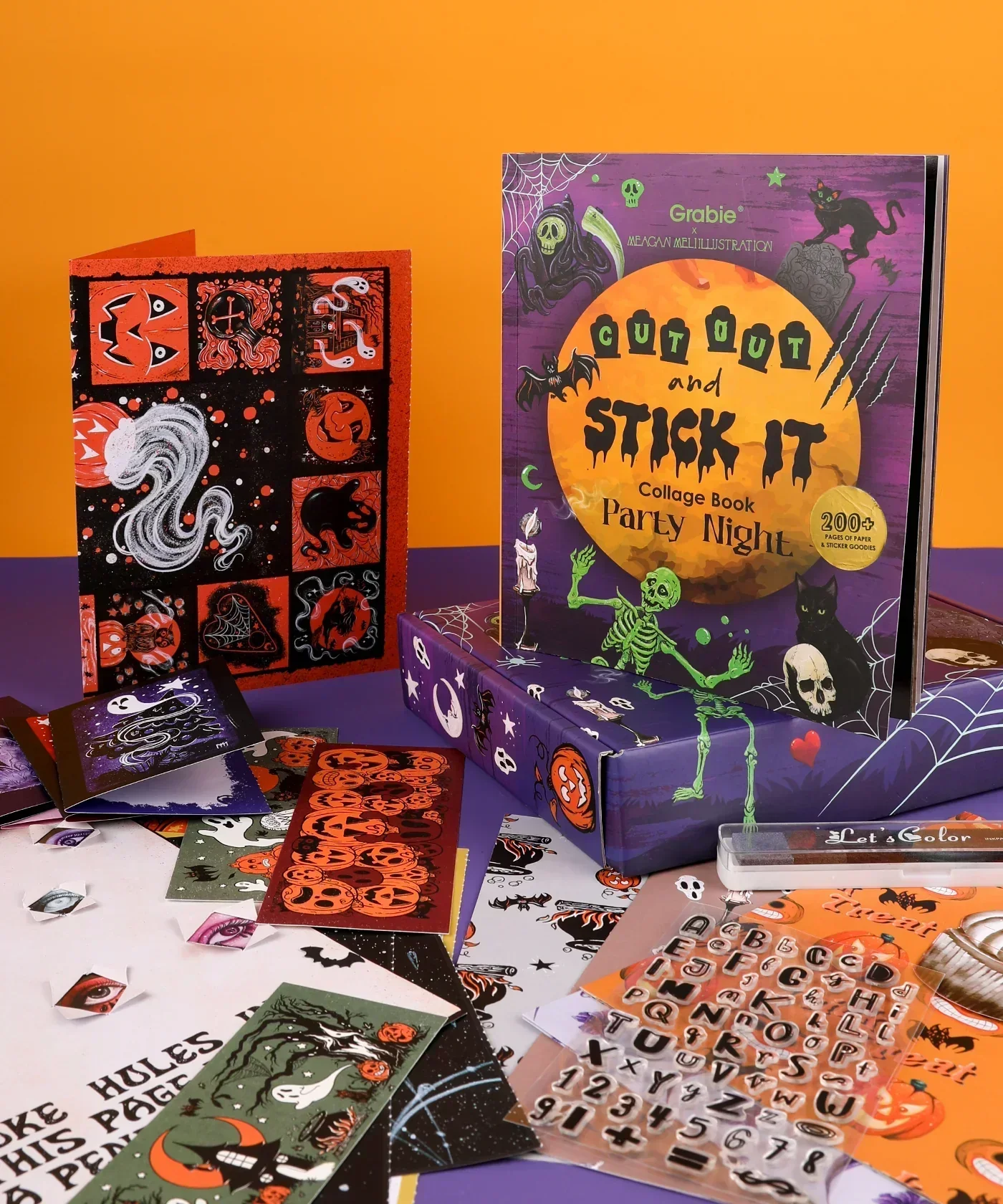 200+ Pages Halloween Party Night Collage Activity Book - Image 7