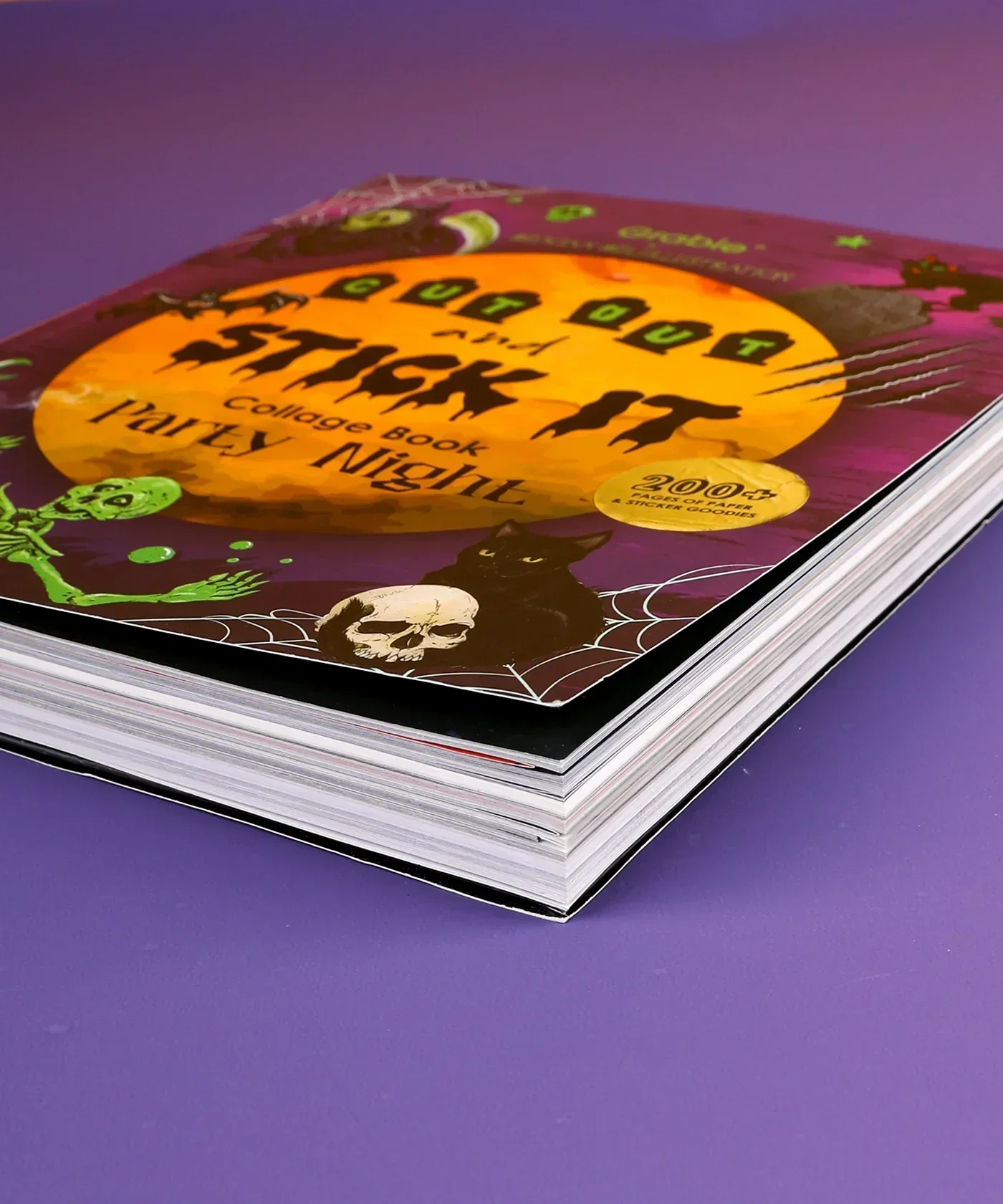 200+ Pages Halloween Party Night Collage Activity Book - Image 9