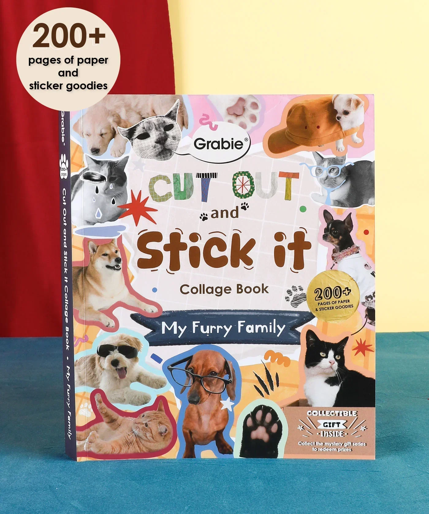 200+ Pages My Furry Family Collage Activity Book
