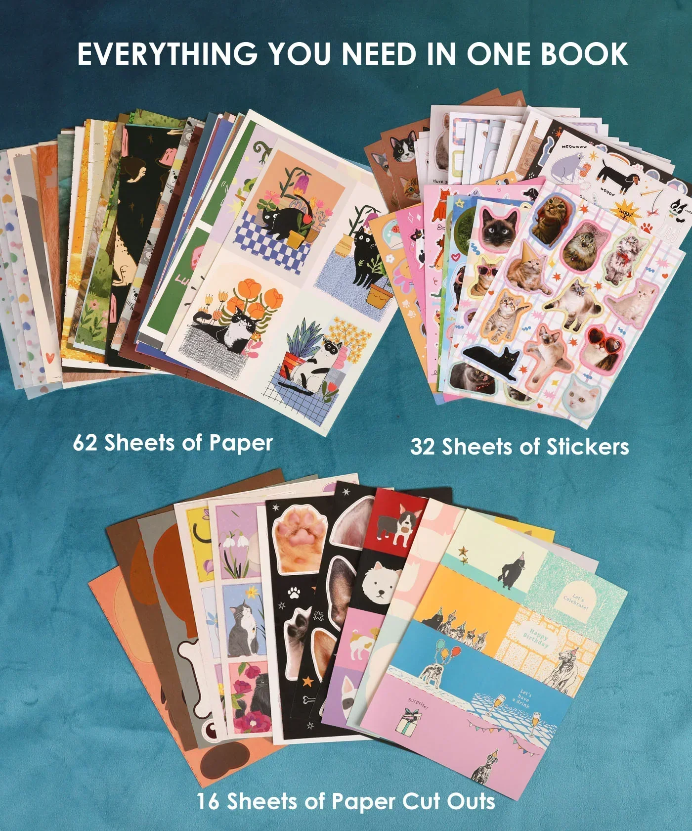 200+ Pages My Furry Family Collage Activity Book - Image 5