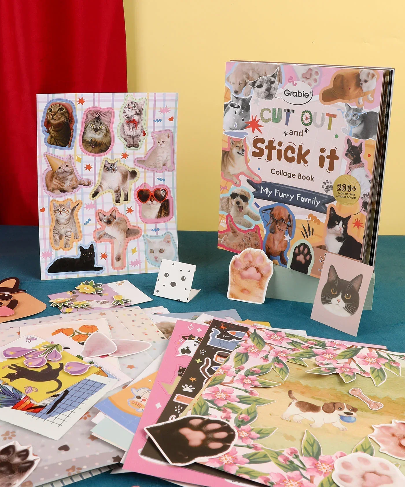 200+ Pages My Furry Family Collage Activity Book - Image 6