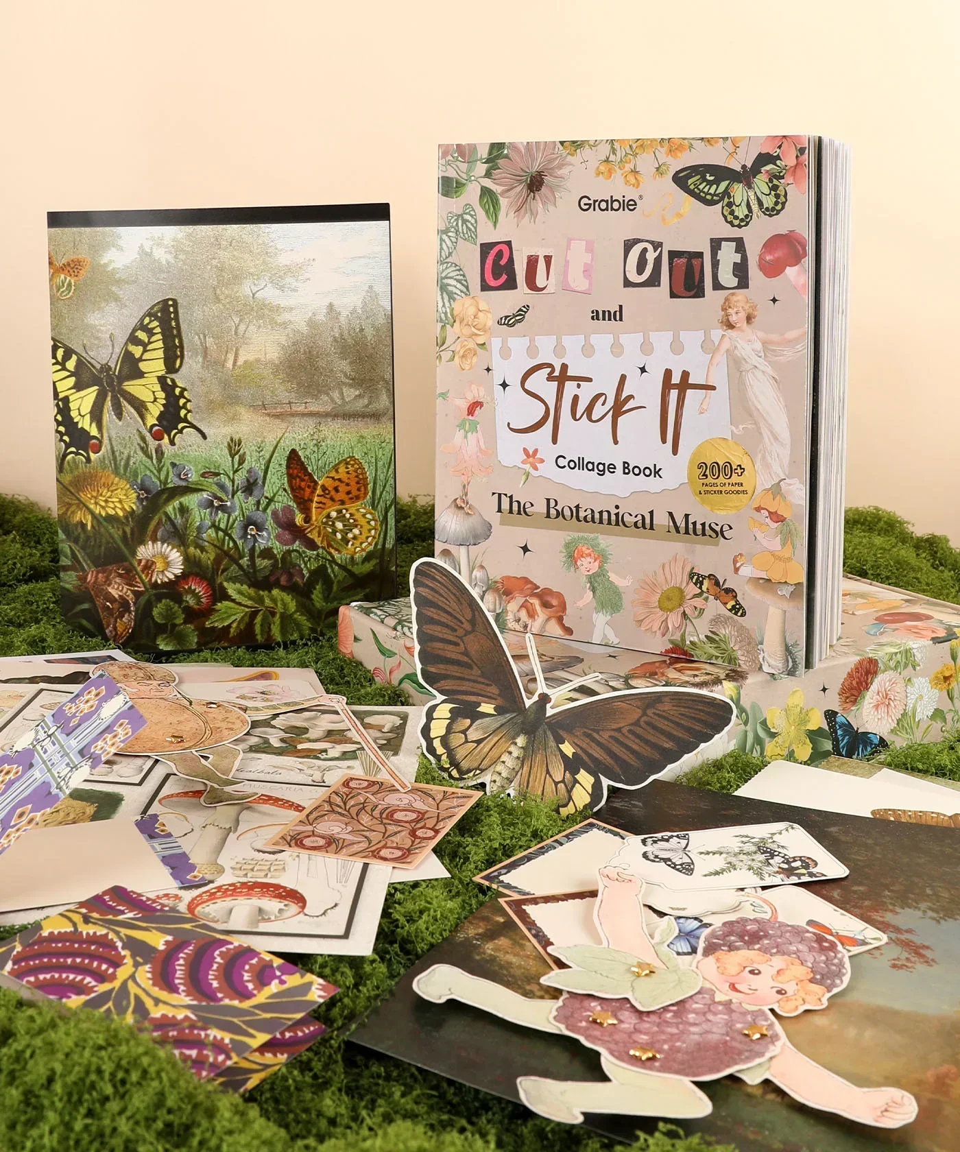200+ Pages The Botanical Muse Collage Activity Book - Image 6