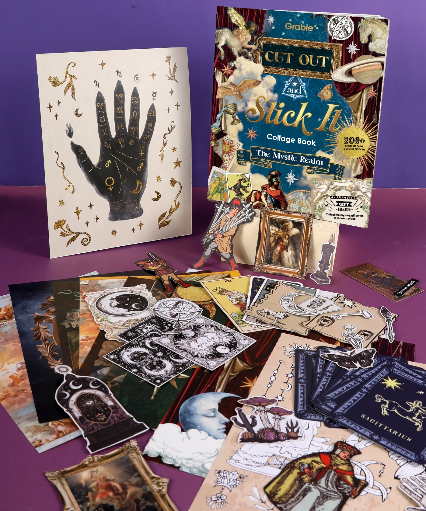 200+ Pages The Mystic Realm Collage Activity Book - Image 5