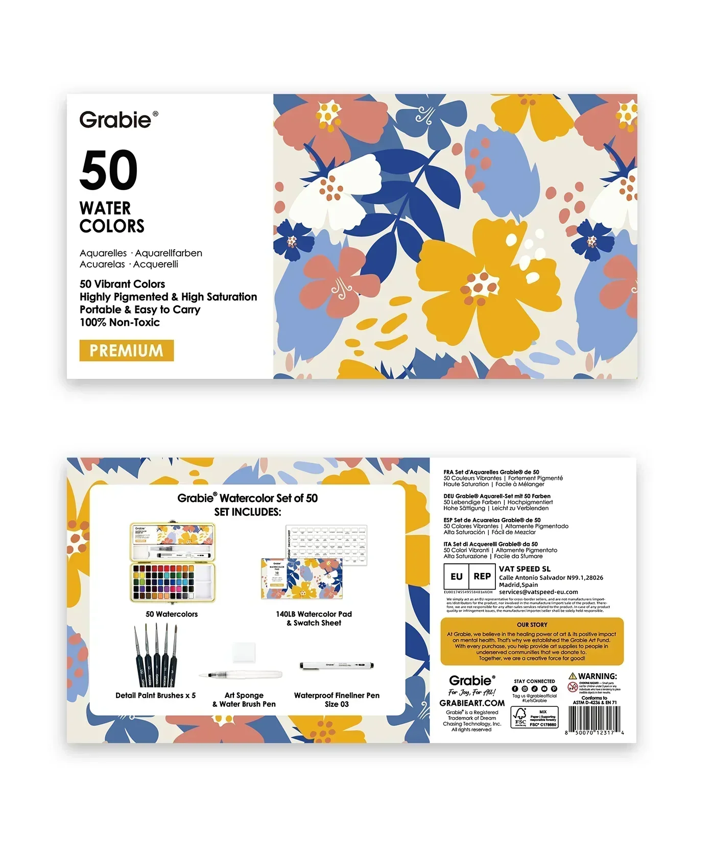 2026 Watercolor Calendar & Creative Tools Set - Image 19