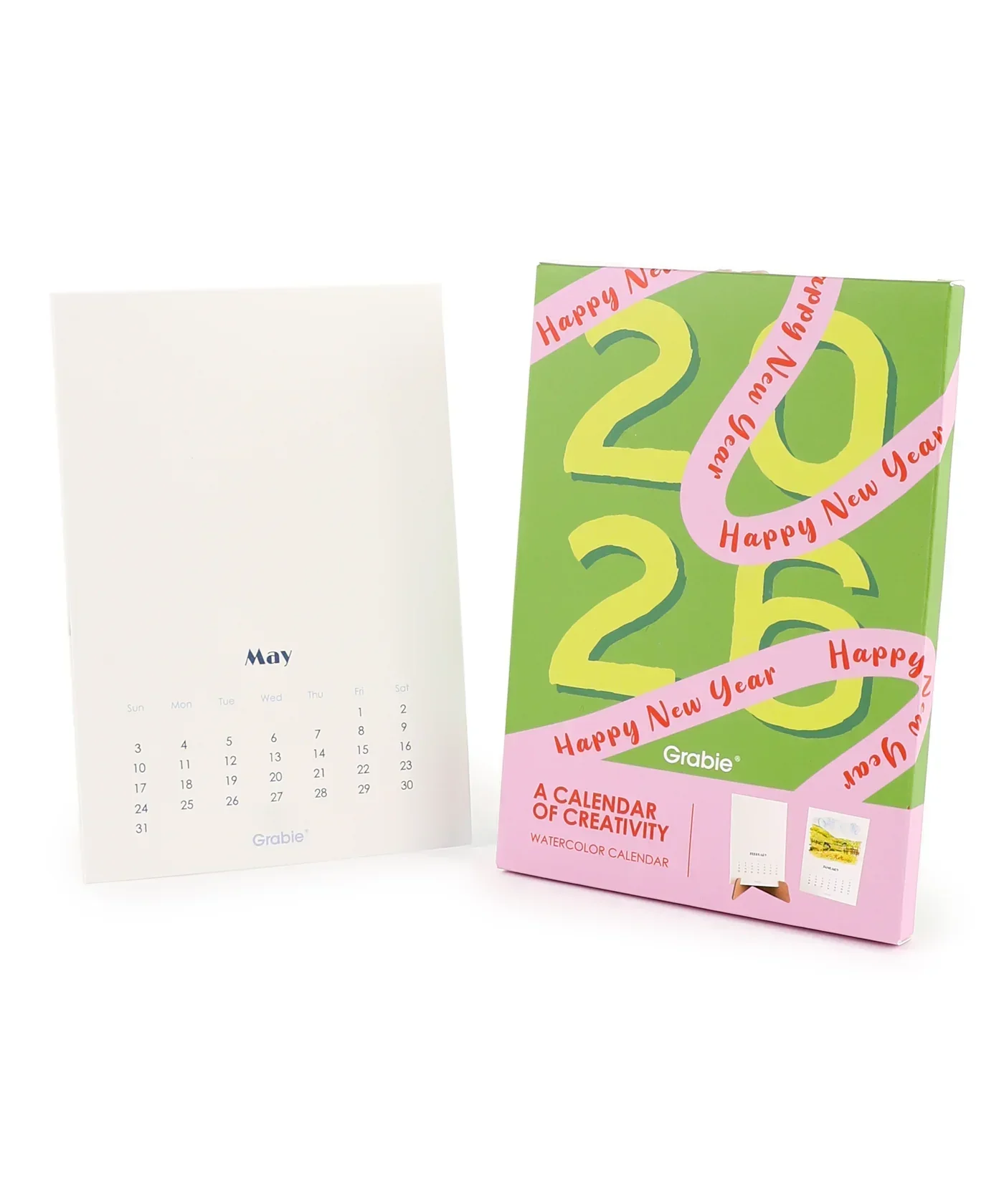 2026 Watercolor Calendar & Creative Tools Set - Image 3