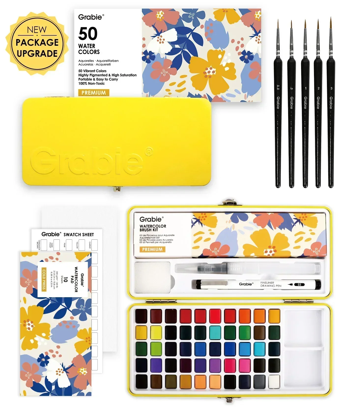 2026 Watercolor Calendar & Creative Tools Set - Image 4
