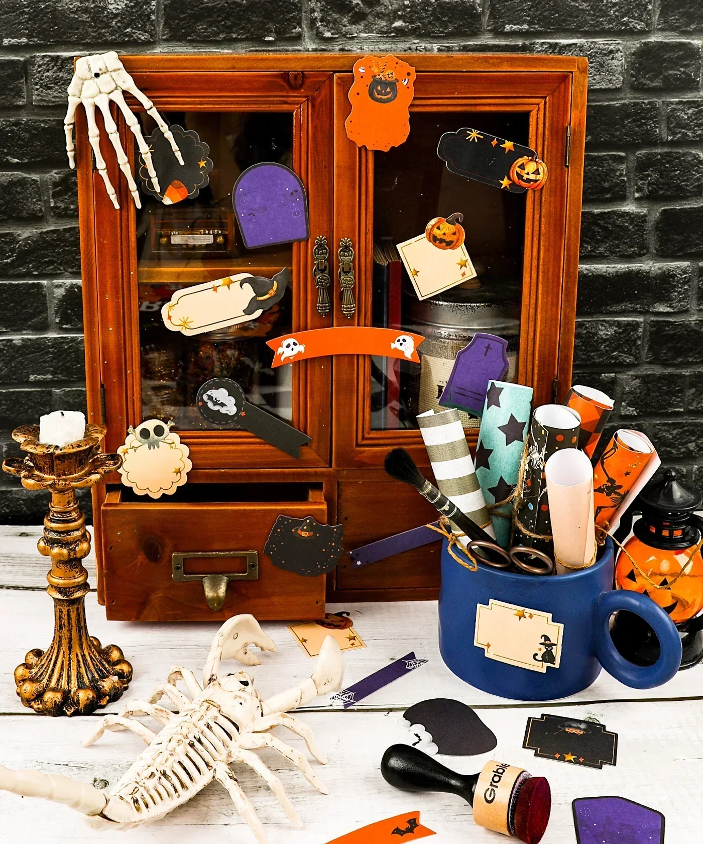 22 Pcs Grabie Exclusive Happy Haunting Sticker Set - Image 7