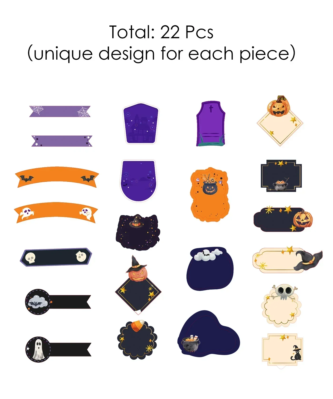22 Pcs Grabie Exclusive Happy Haunting Sticker Set - Image 8