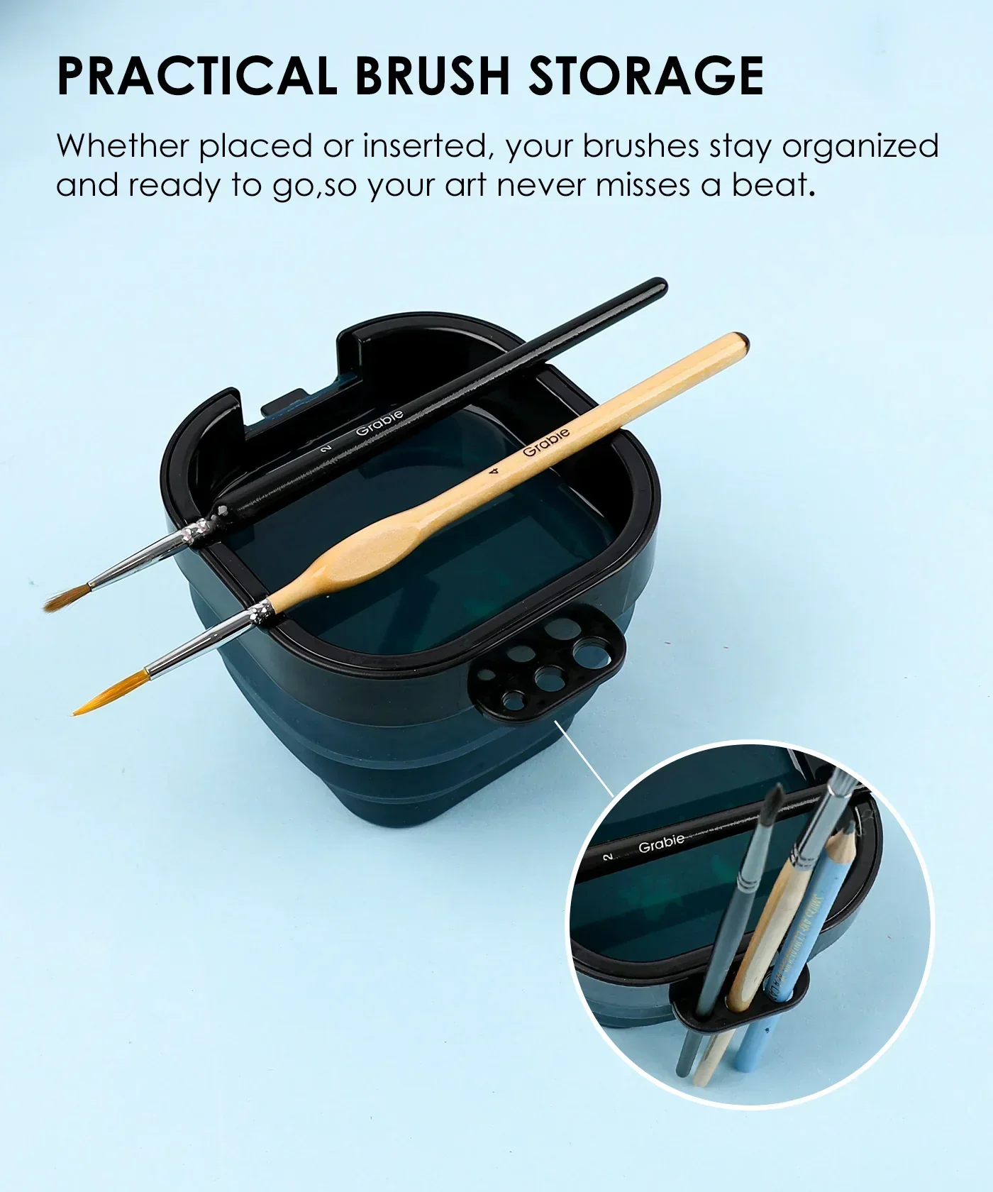 3-in-1 Paint Brush Cleaner Bucket - Image 4