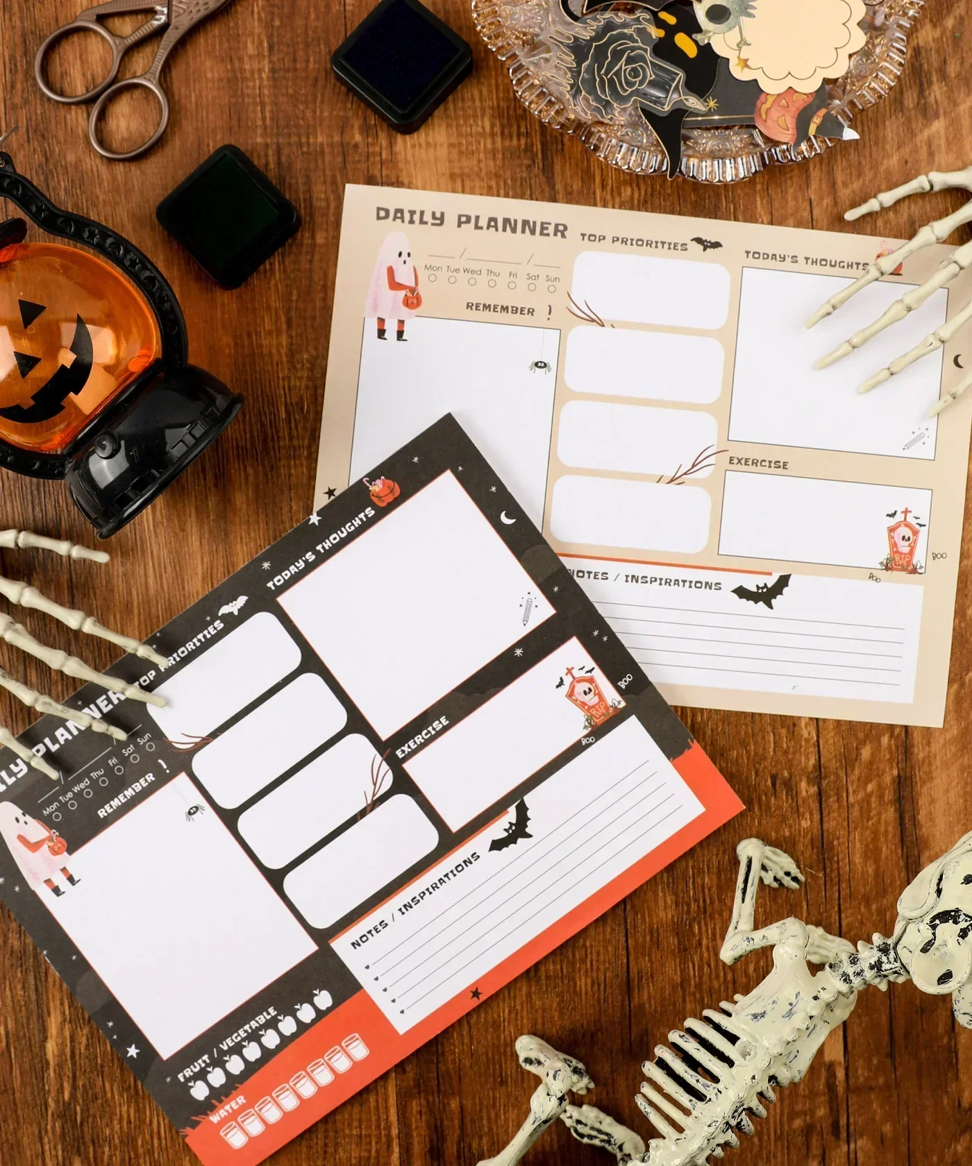 30 sheets Halloween Exclusive Daily Planner - Image 5