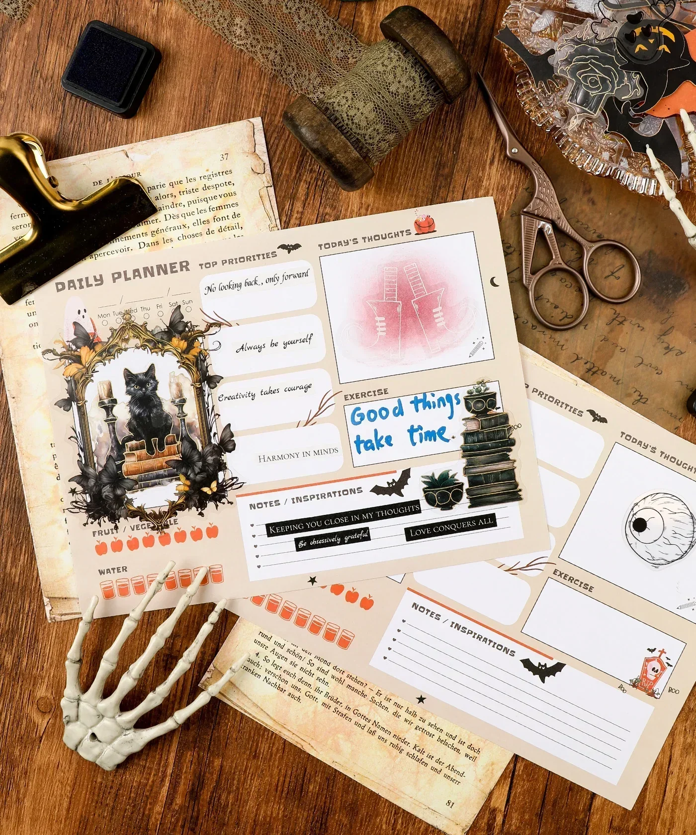 30 sheets Halloween Exclusive Daily Planner - Image 6