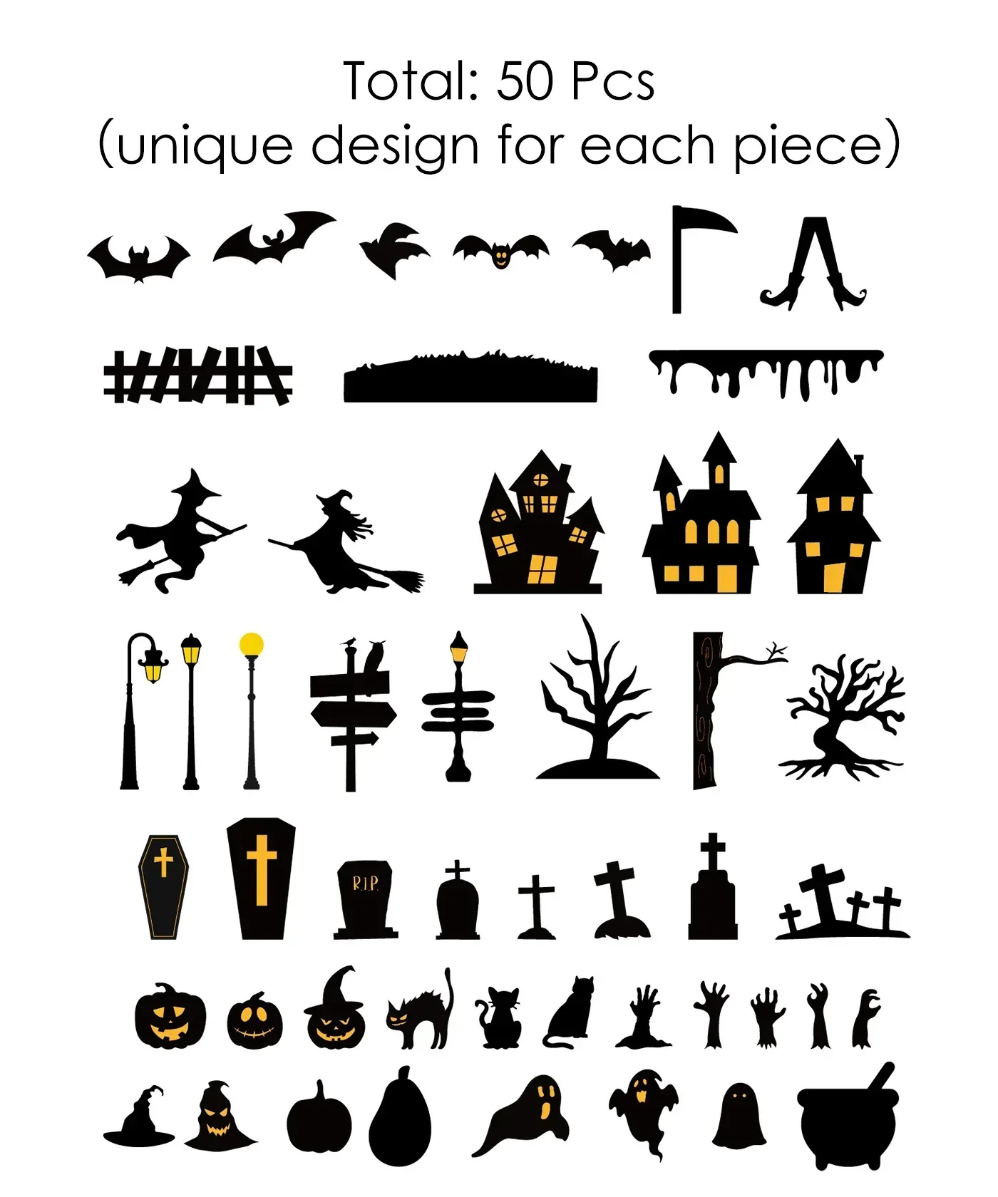50 Pcs Grabie Exclusive Such a Fright Sticker Set - Image 7