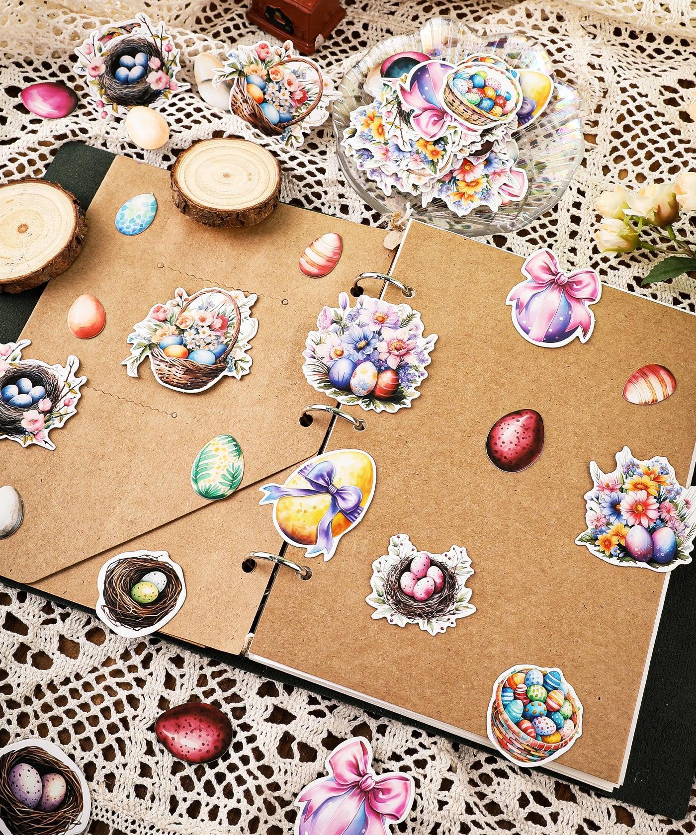 52 Pcs Grabie Exclusive Hoppy Easter Sticker Set - Image 7