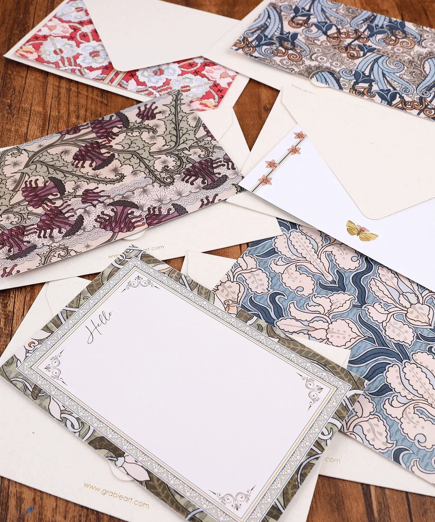 6 Pack Postcards With 6 Matching Envelopes - Image 5