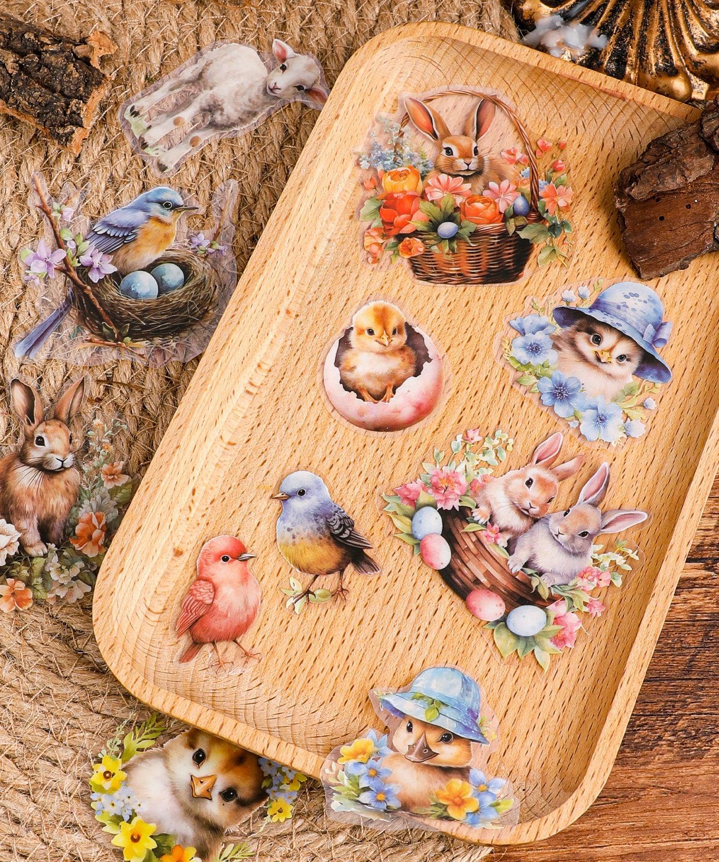 60 Pcs Grabie Exclusive The Magic Of Easter Sticker Set - Image 5