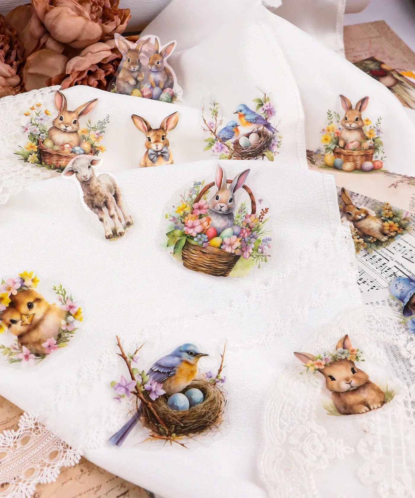 60 Pcs Grabie Exclusive The Magic Of Easter Sticker Set - Image 7