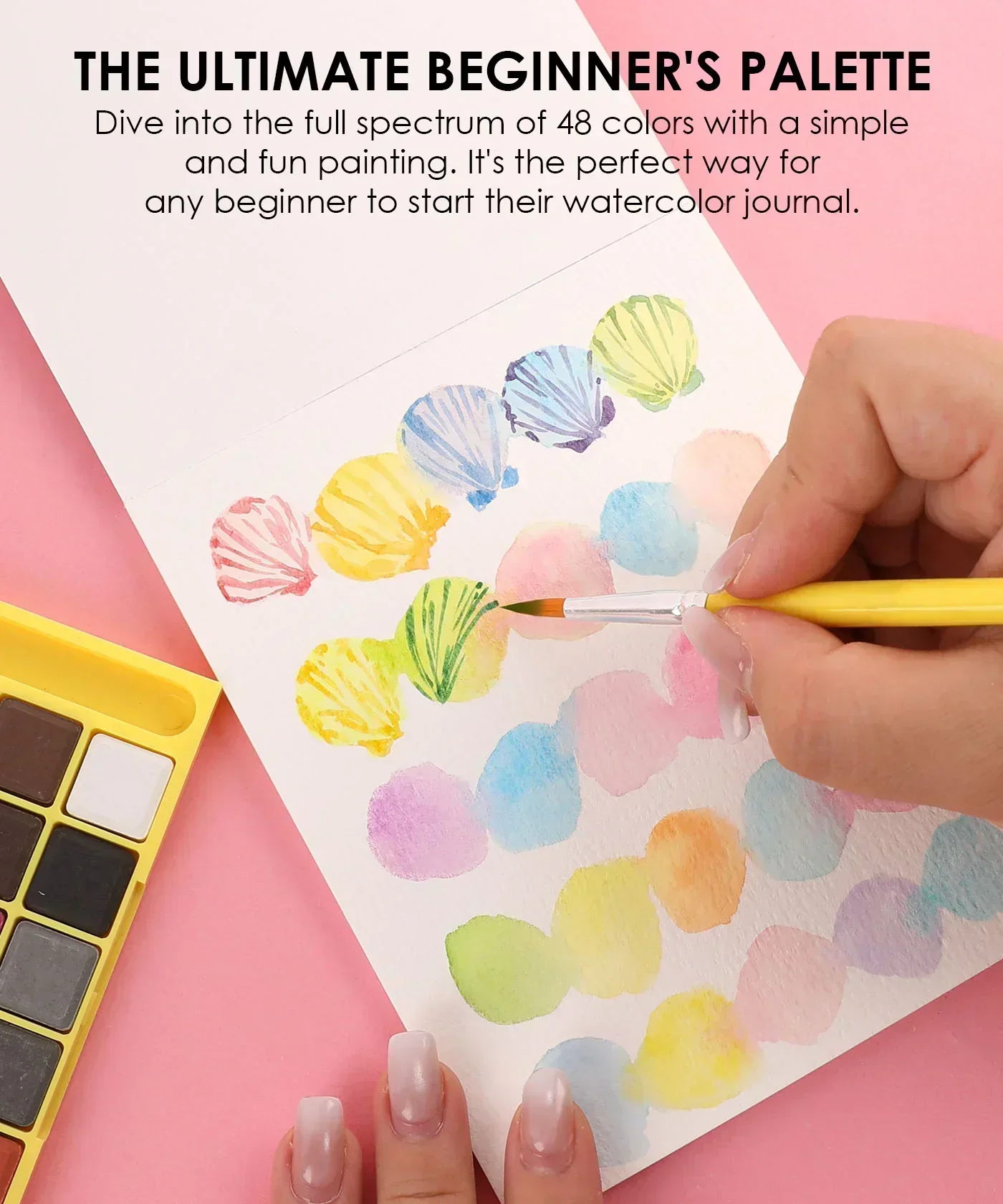 All-In-One Watercolor Set of 48 - Image 4