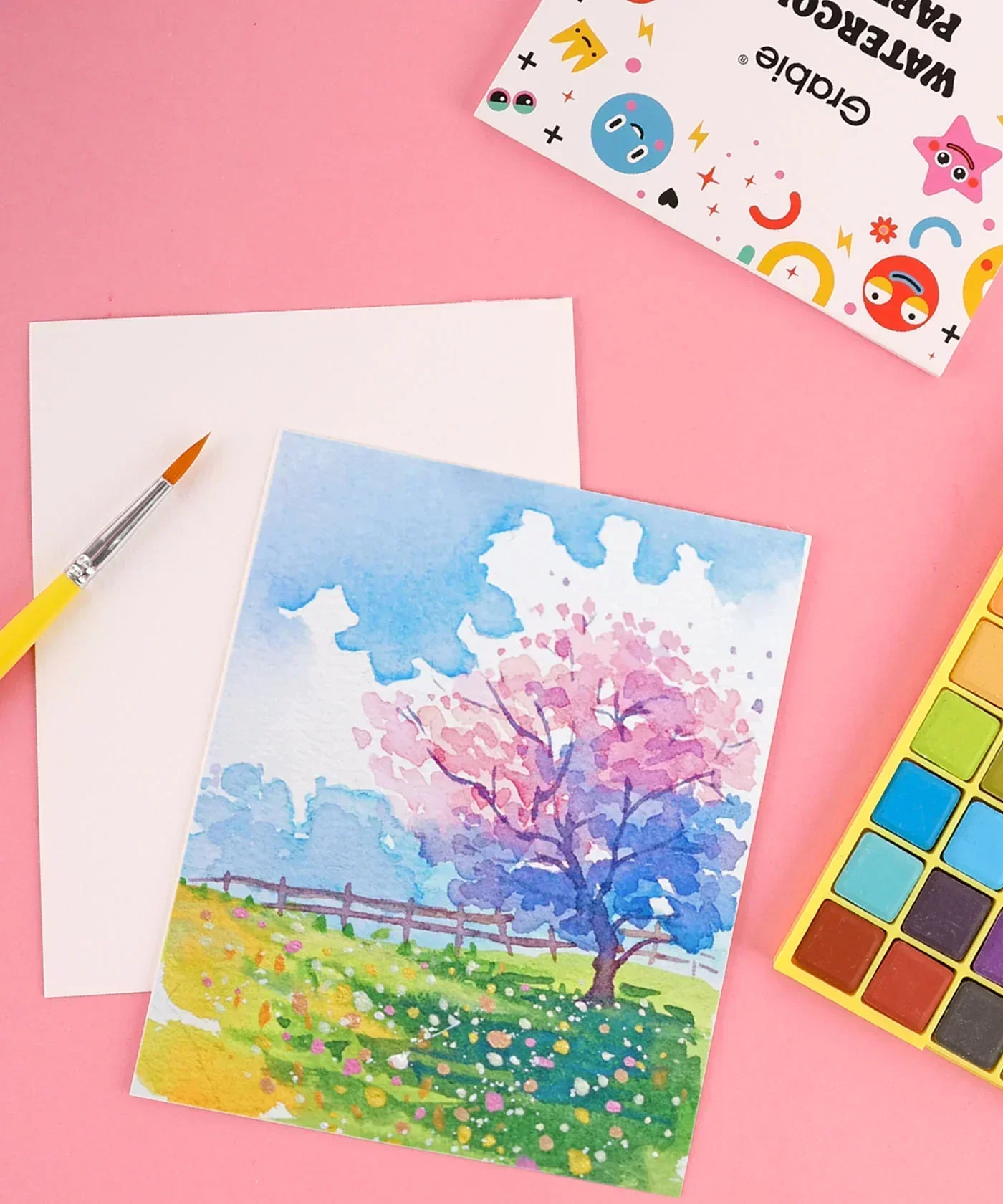 All-In-One Watercolor Set of 48 - Image 6