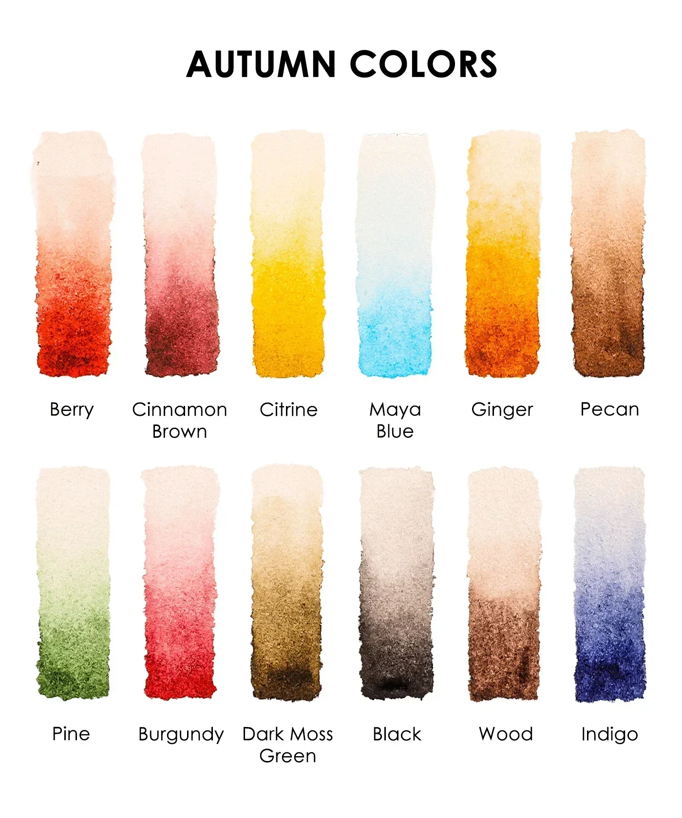 Autumn-Themed Watercolor Coloring Club Box - Image 5
