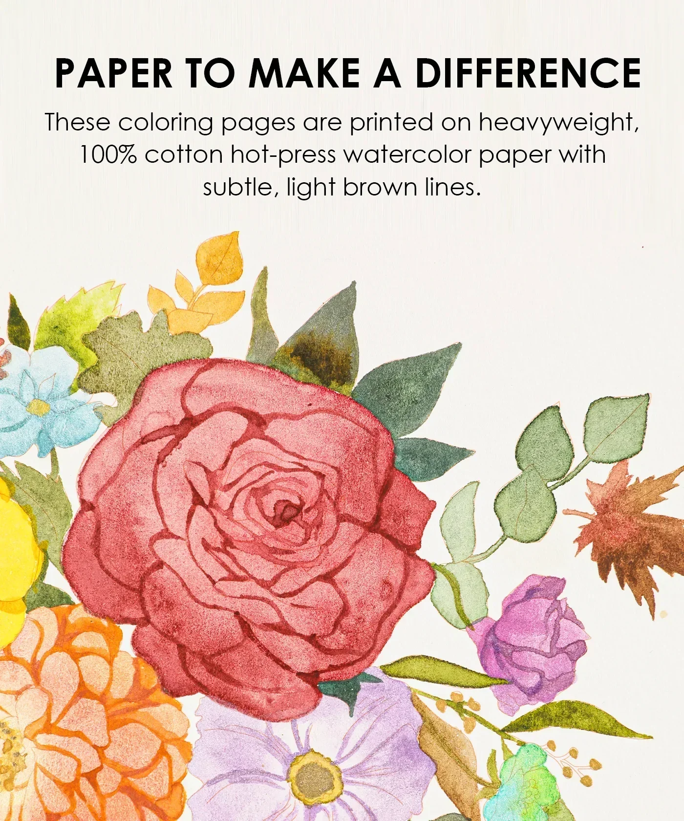 Autumn-Themed Watercolor Coloring Club Box - Image 8