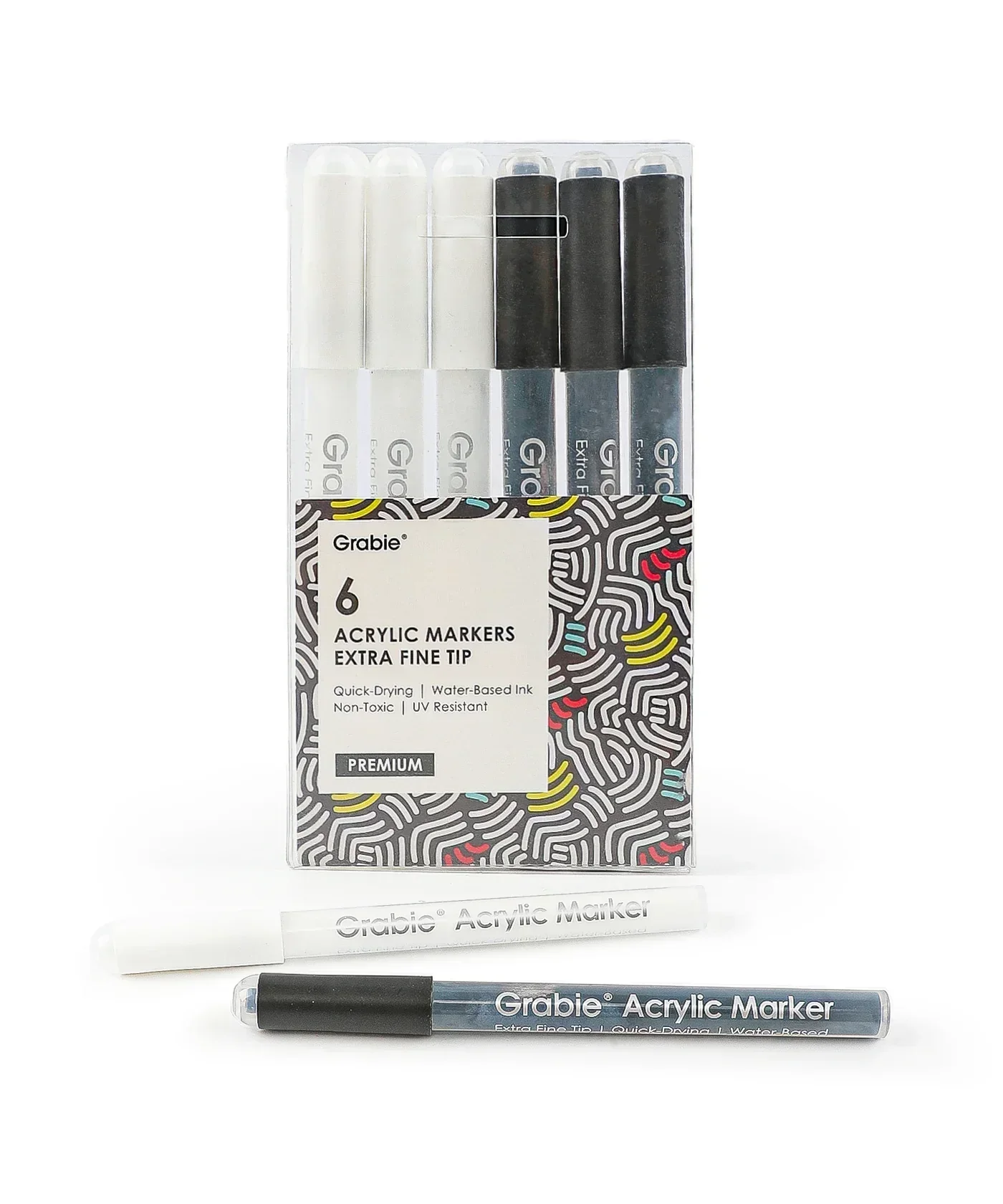 Extra Fine Tip Acrylic Paint Marker Set Of 6 - Image 7