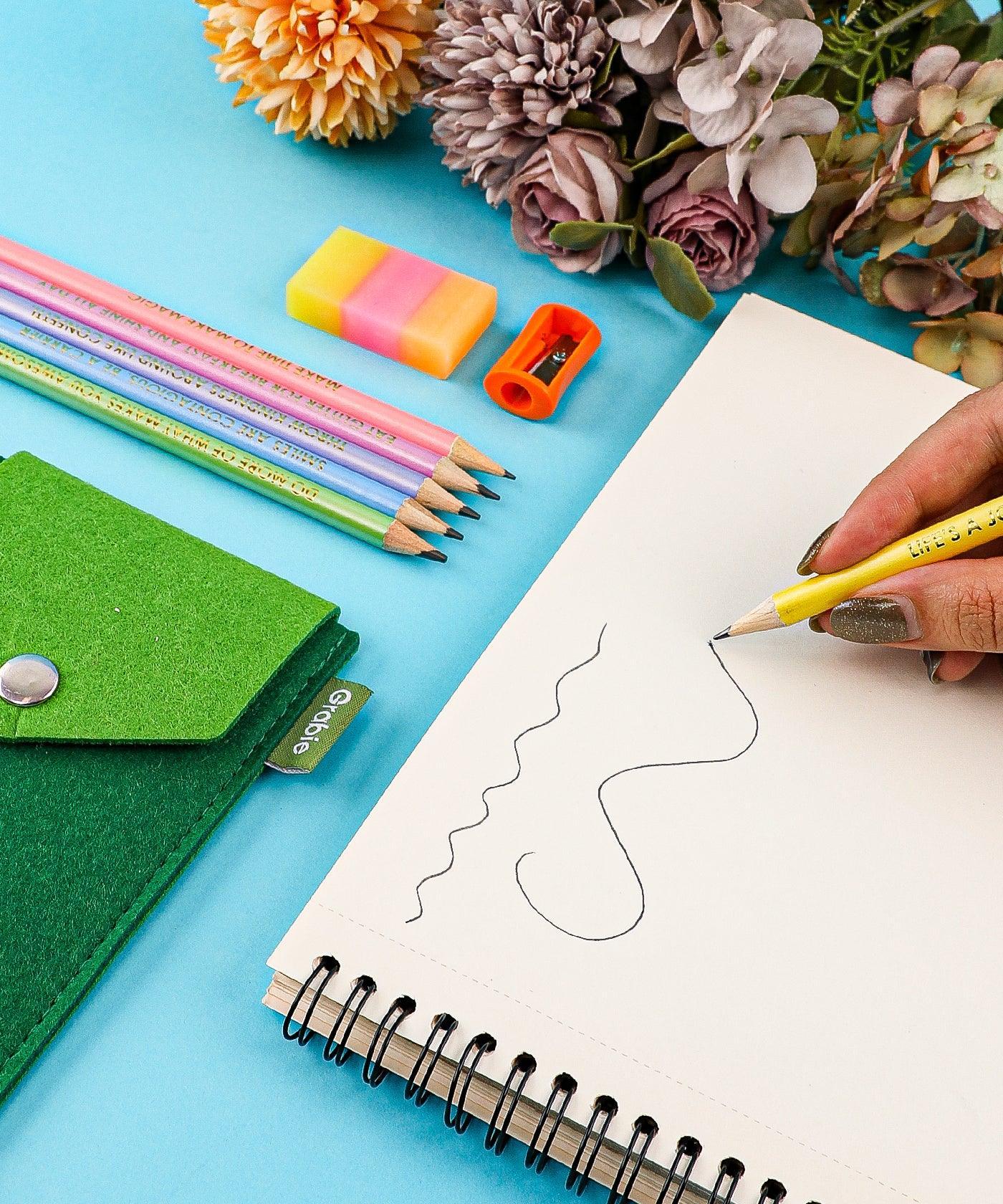 Colorful Inspirational Sketch Pencil Set - Image 7