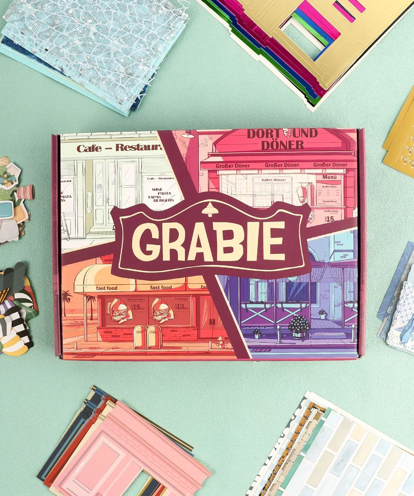 Cozy Pop Stores-Themed Grabie Scrapbook Club Box - Image 3