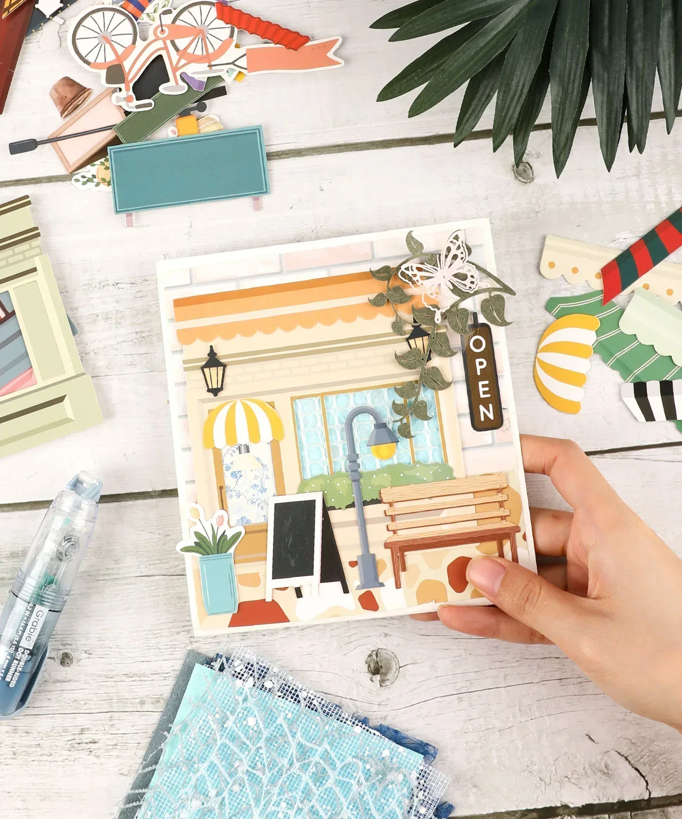 Cozy Pop Stores-Themed Grabie Scrapbook Club Box - Image 5