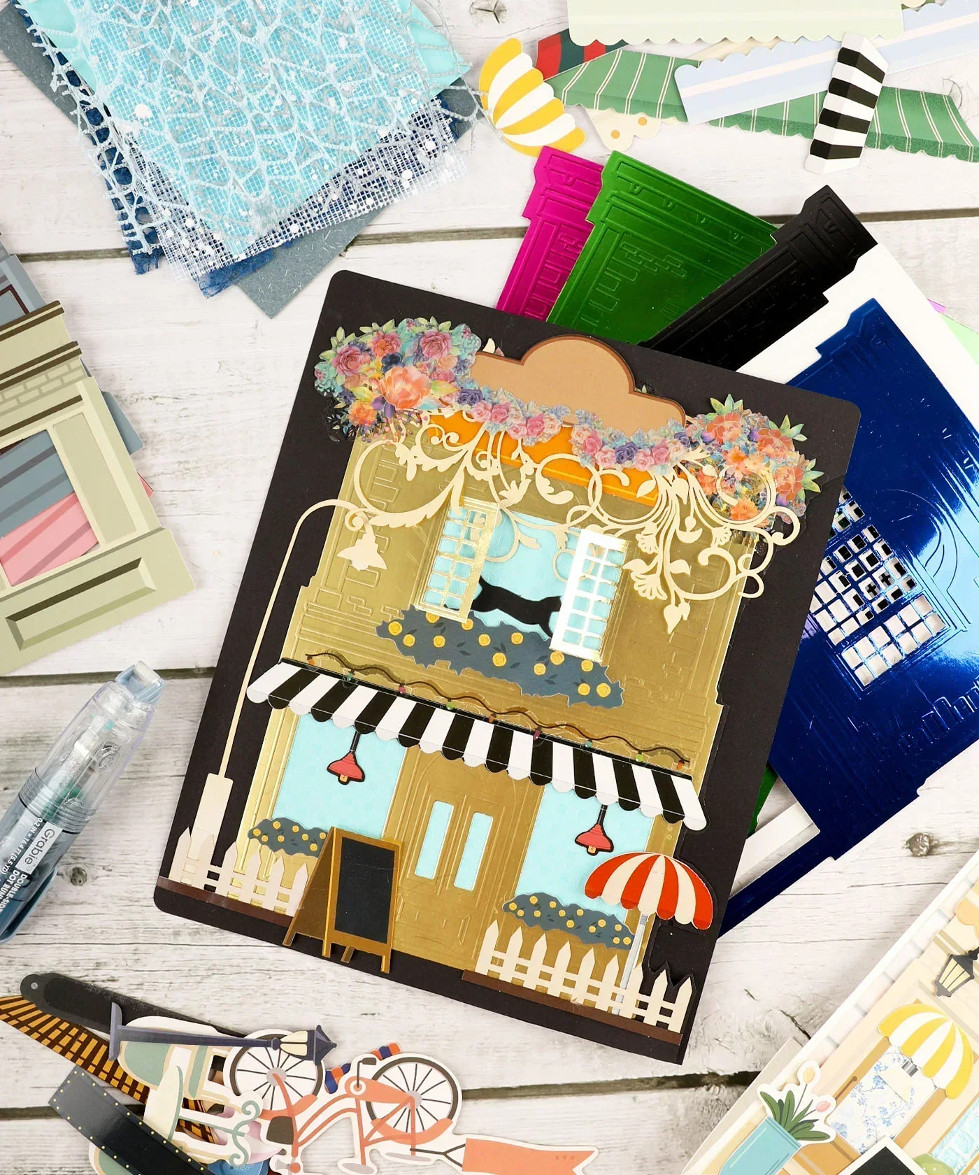 Cozy Pop Stores-Themed Grabie Scrapbook Club Box - Image 7