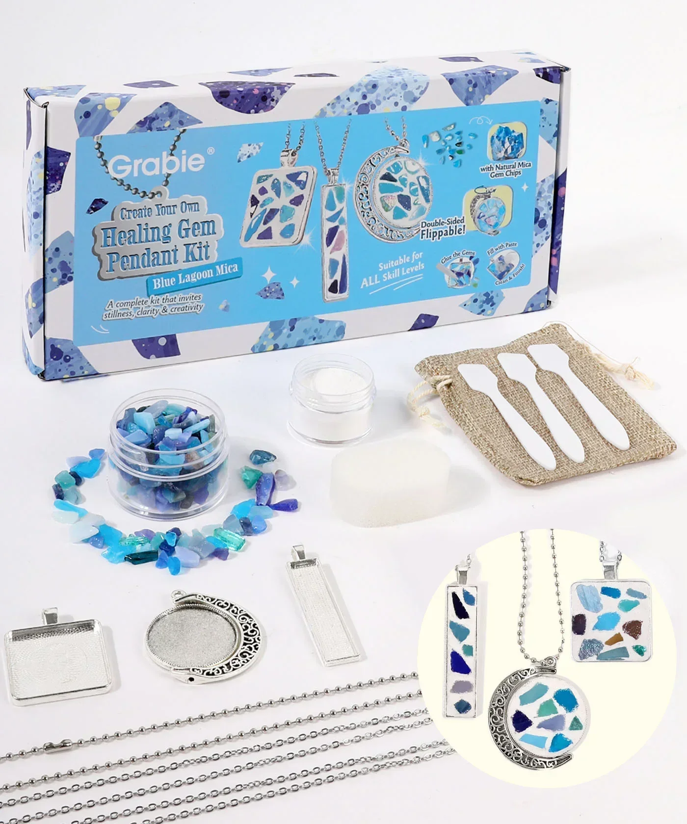 Create Your Own Healing Gem Pendant Kit - Image 7