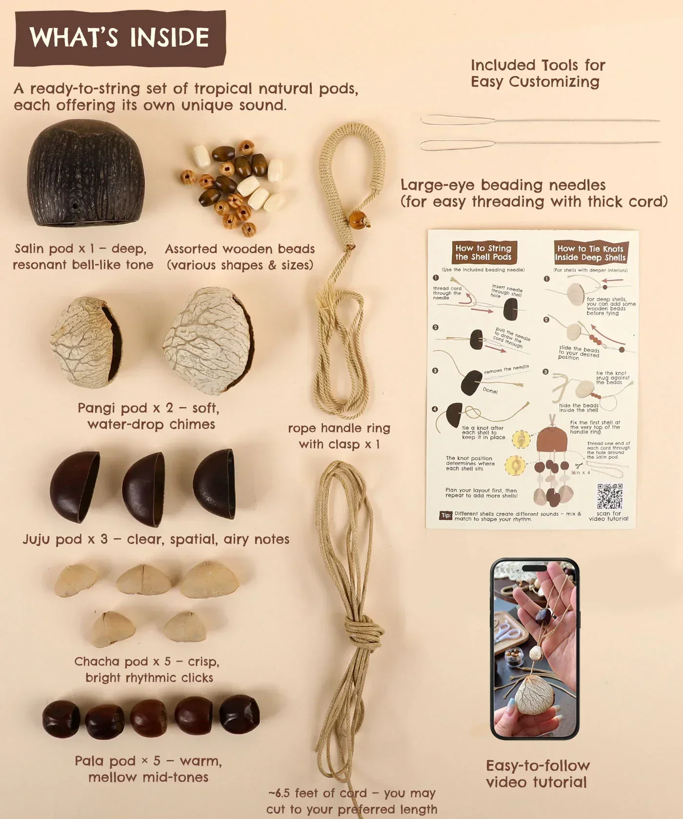 Create Your Own Rain Shell Shaker Kit - Image 15
