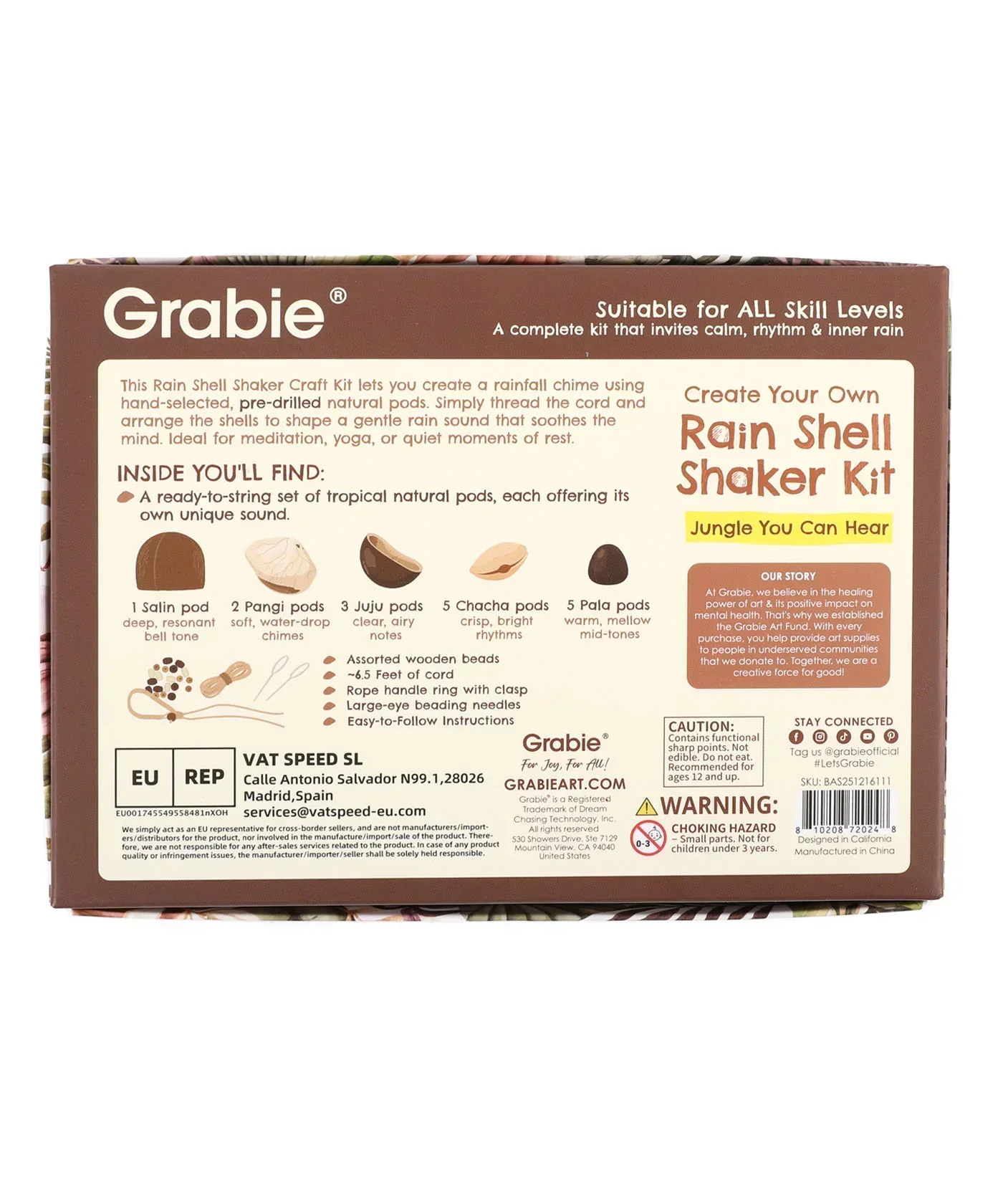 Create Your Own Rain Shell Shaker Kit - Image 21