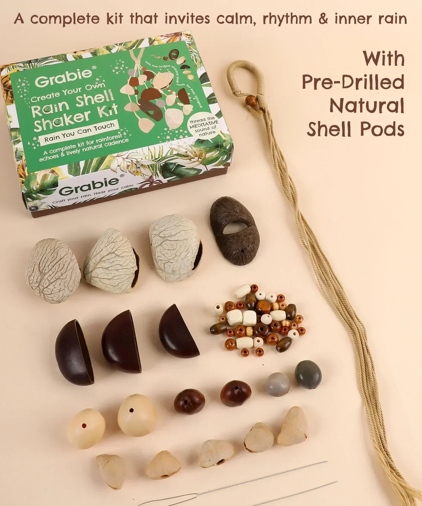 Create Your Own Rain Shell Shaker Kit - Image 23