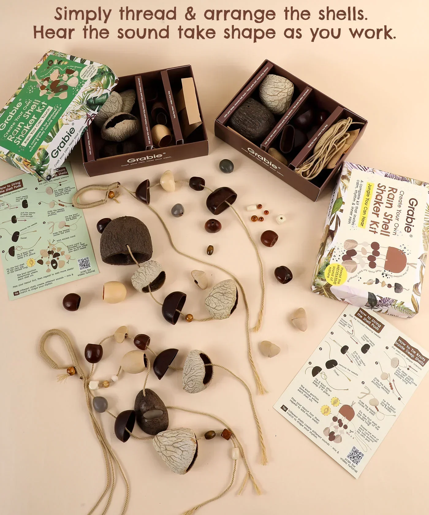 Create Your Own Rain Shell Shaker Kit - Image 27