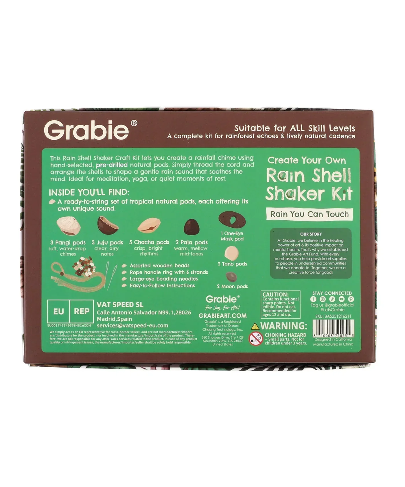 Create Your Own Rain Shell Shaker Kit - Image 31