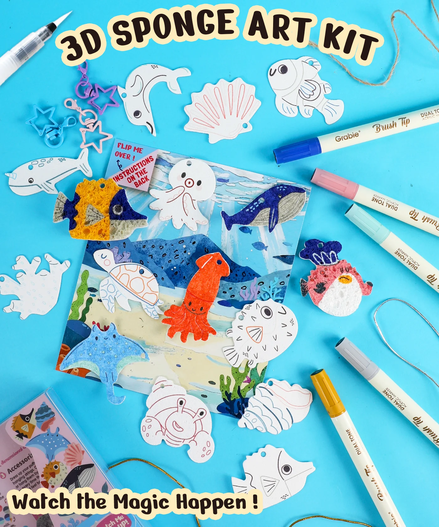 Drop to Puff 3D Sponge Art Kit - Image 12