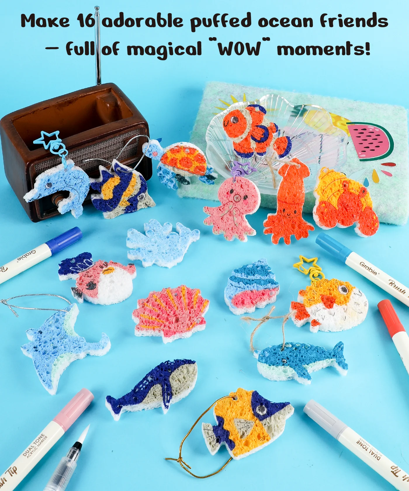 Drop to Puff 3D Sponge Art Kit - Image 17